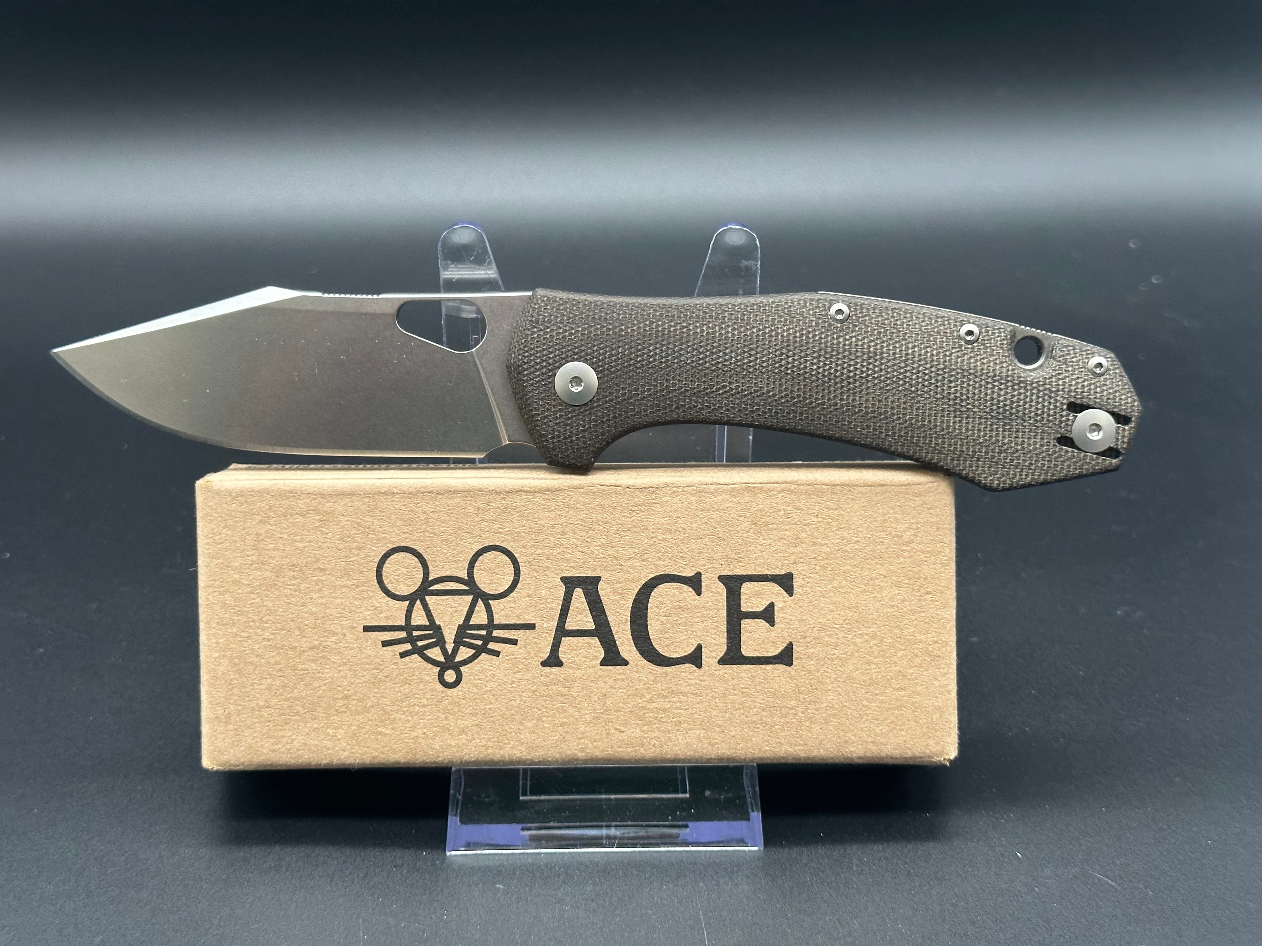 Giant Mouse Ace Grand tan micarta