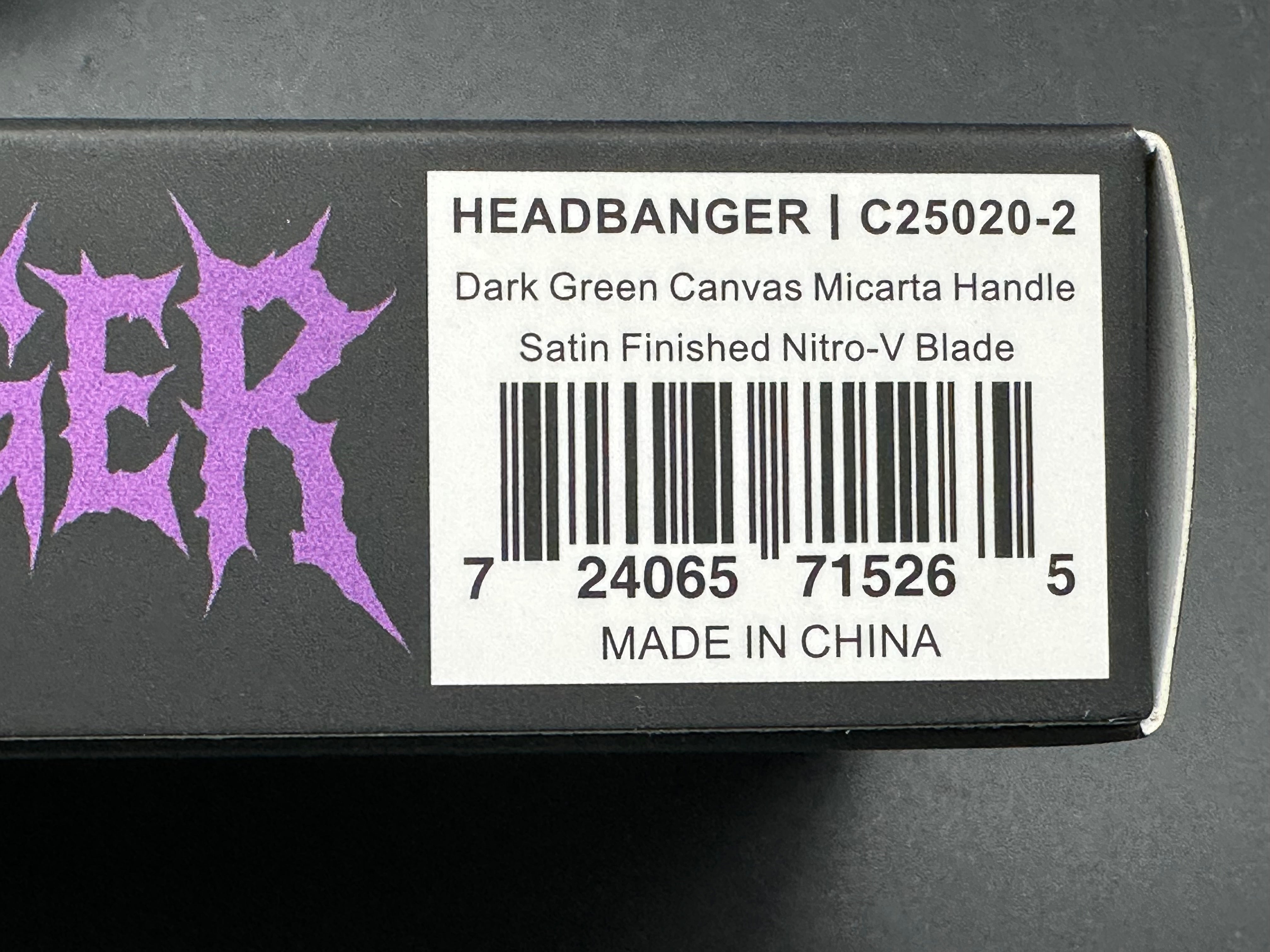 Civivi Headbanger Dark Green G10 / nitro V