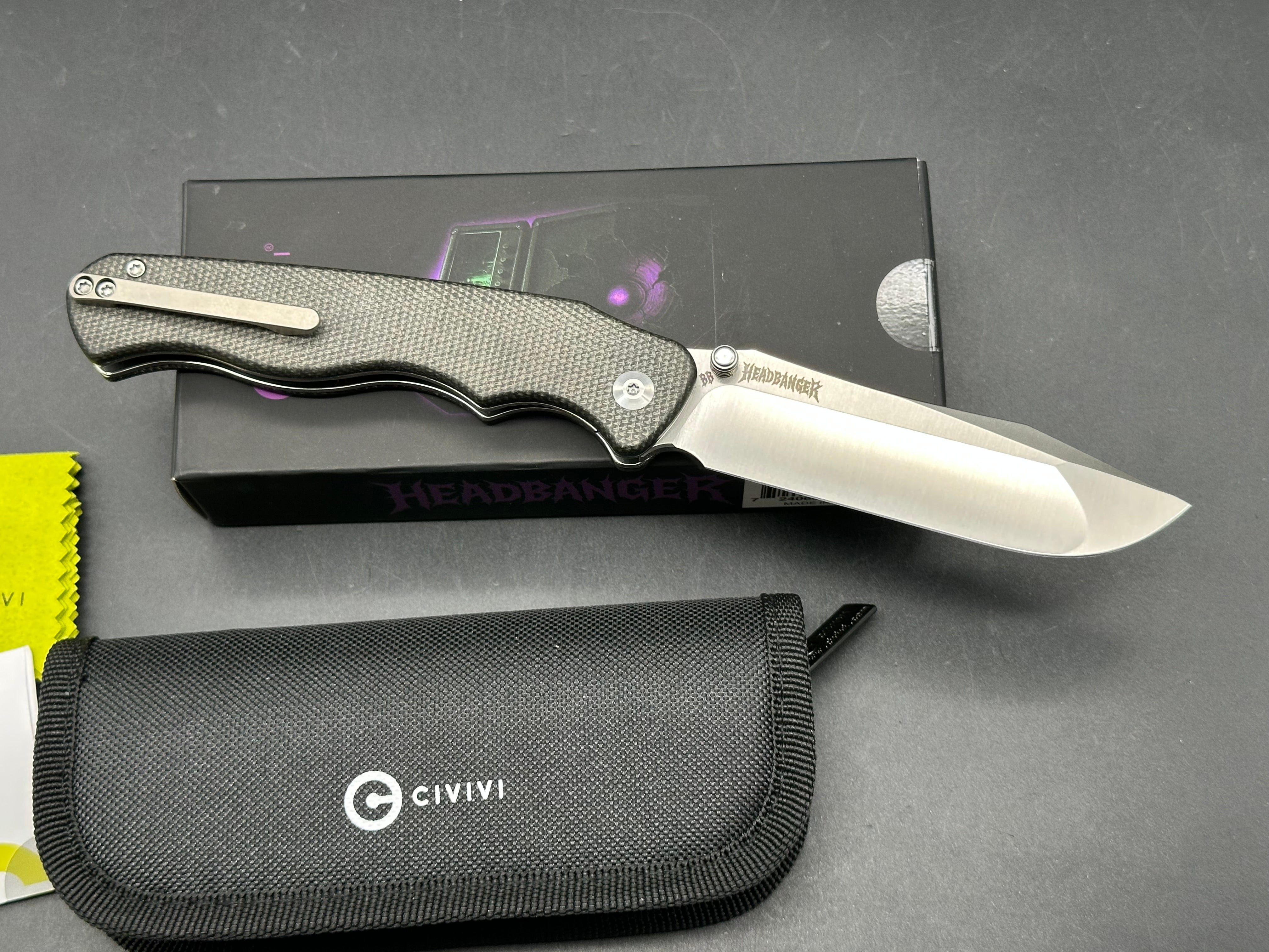 Civivi Headbanger Dark Green G10 / nitro V