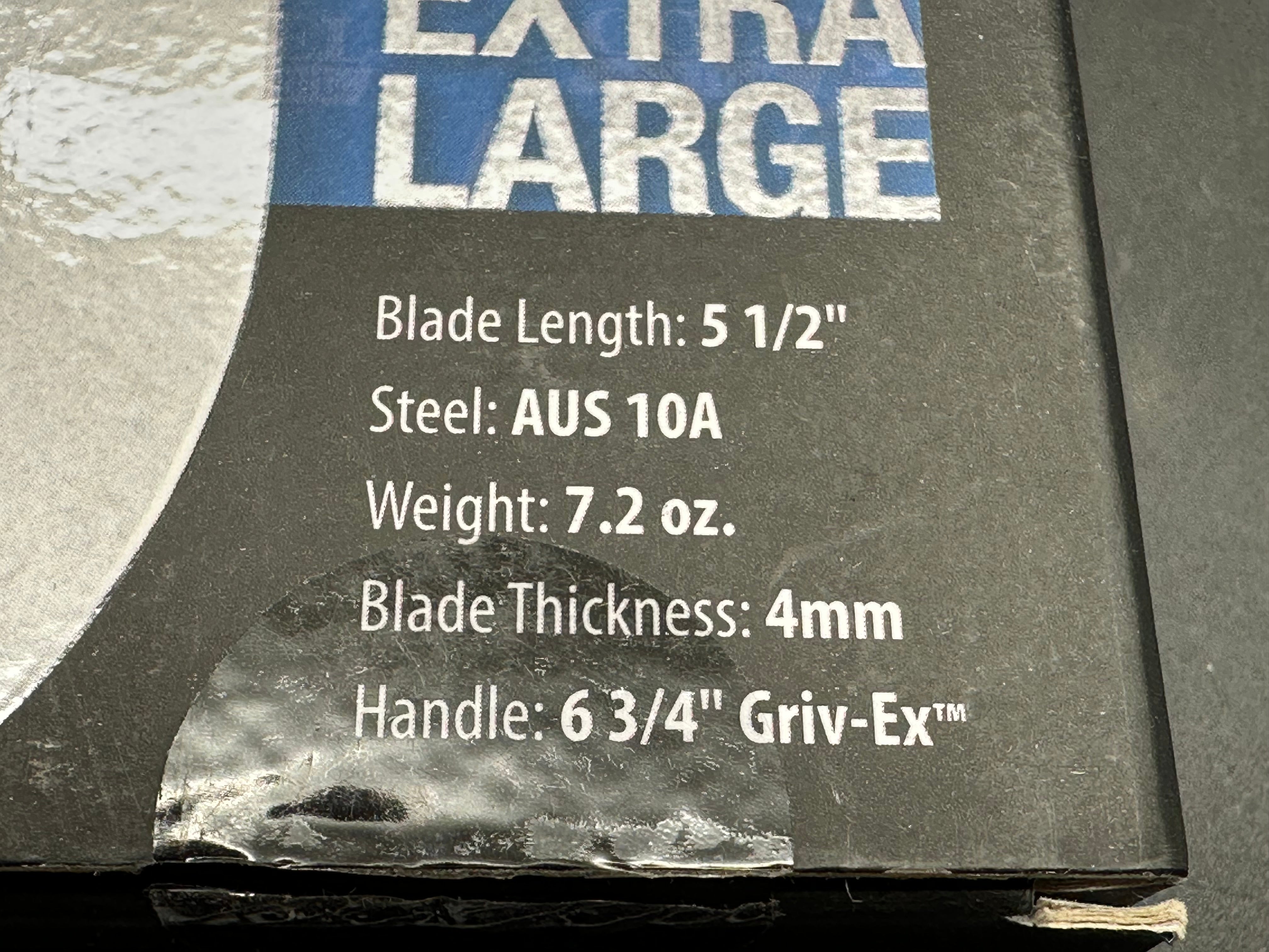 Cold Steel Voyager XL Clip Point Tri-Ad Lock Knife (5.5" Stonewash AUS-10A)