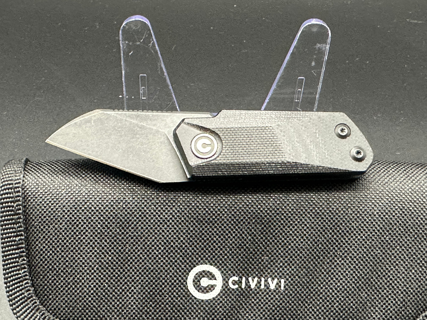 CIVIVI Ki-V Front Flipper slip joint Black