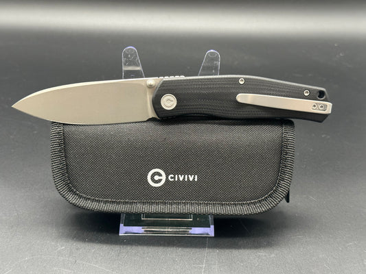 CIVIVI Sokoke Liner Lock Knife Black G-10