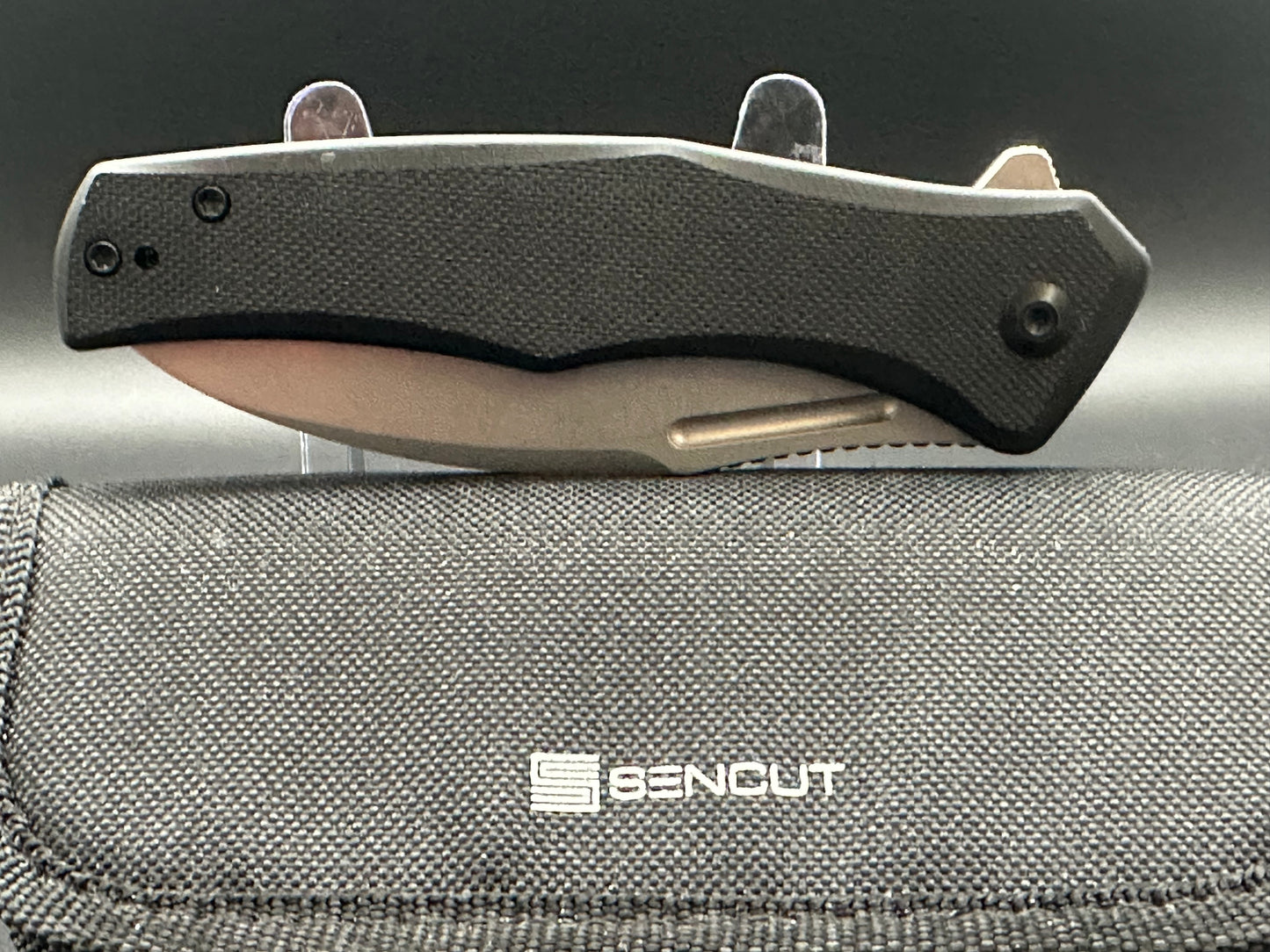 SENCUT Watauga Black G10