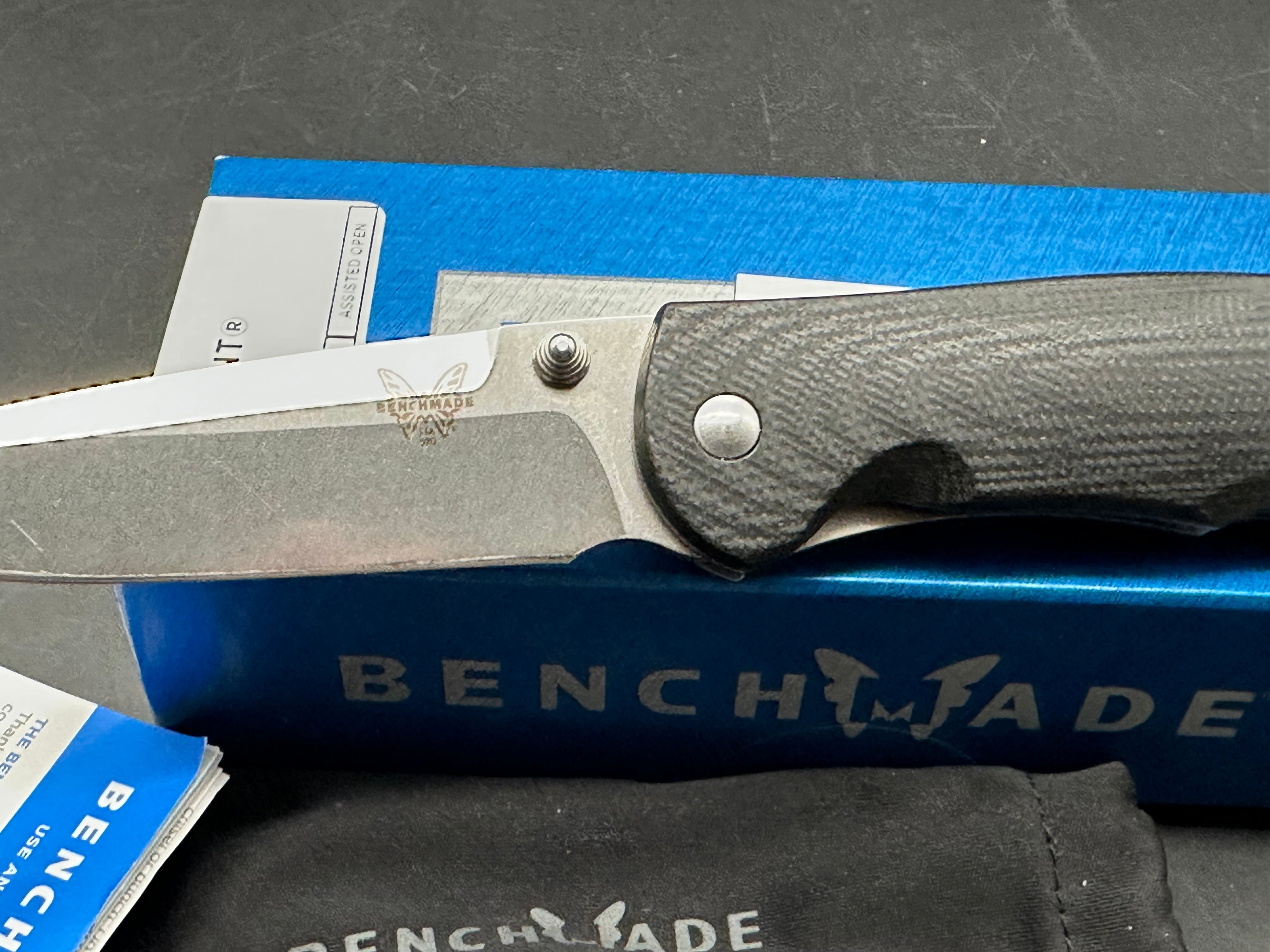 Benchmade Torrent Spring Assisted Knife (3.6" Satin) 890