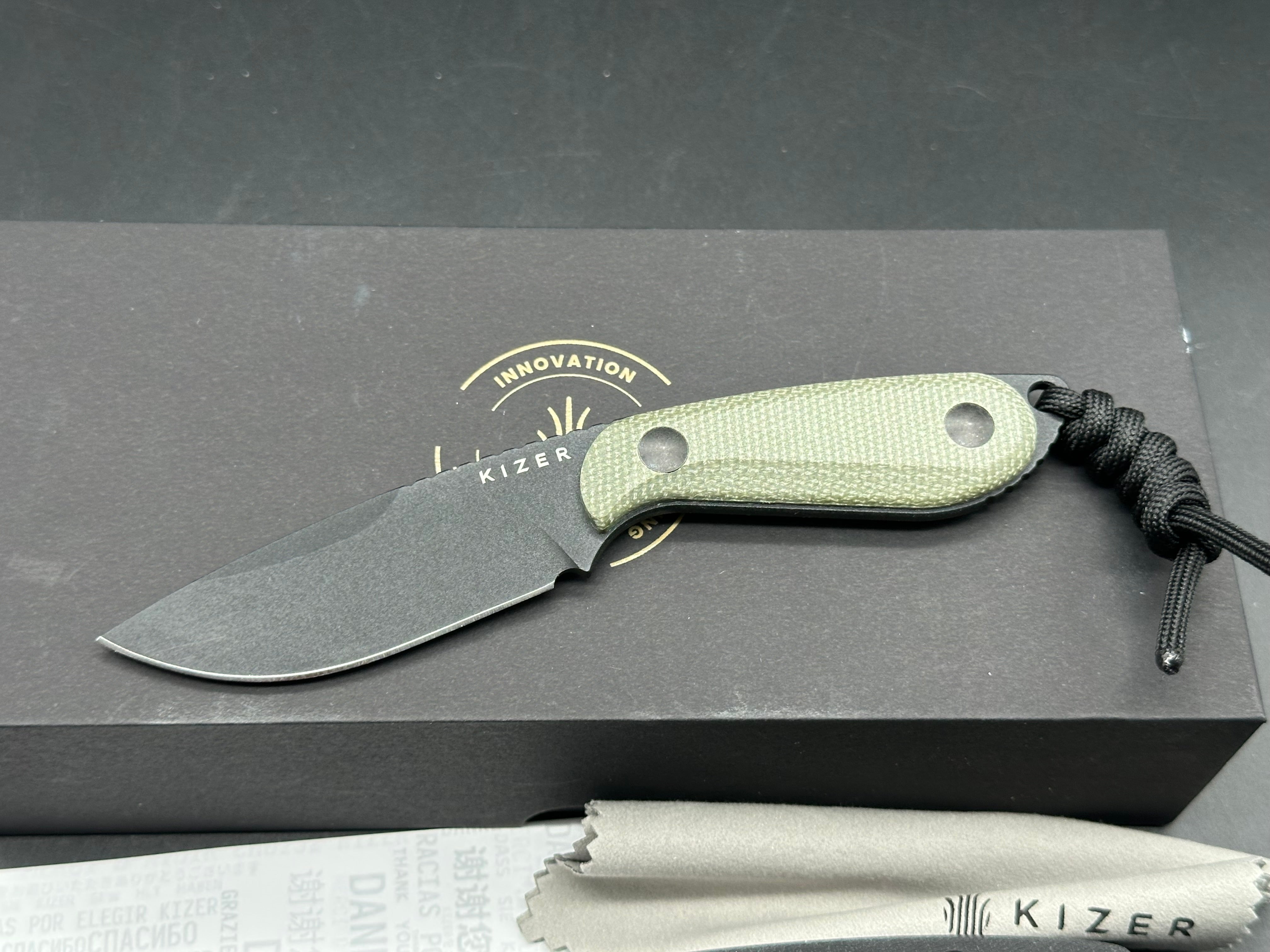 Kizer Buddy Fixed blade knife