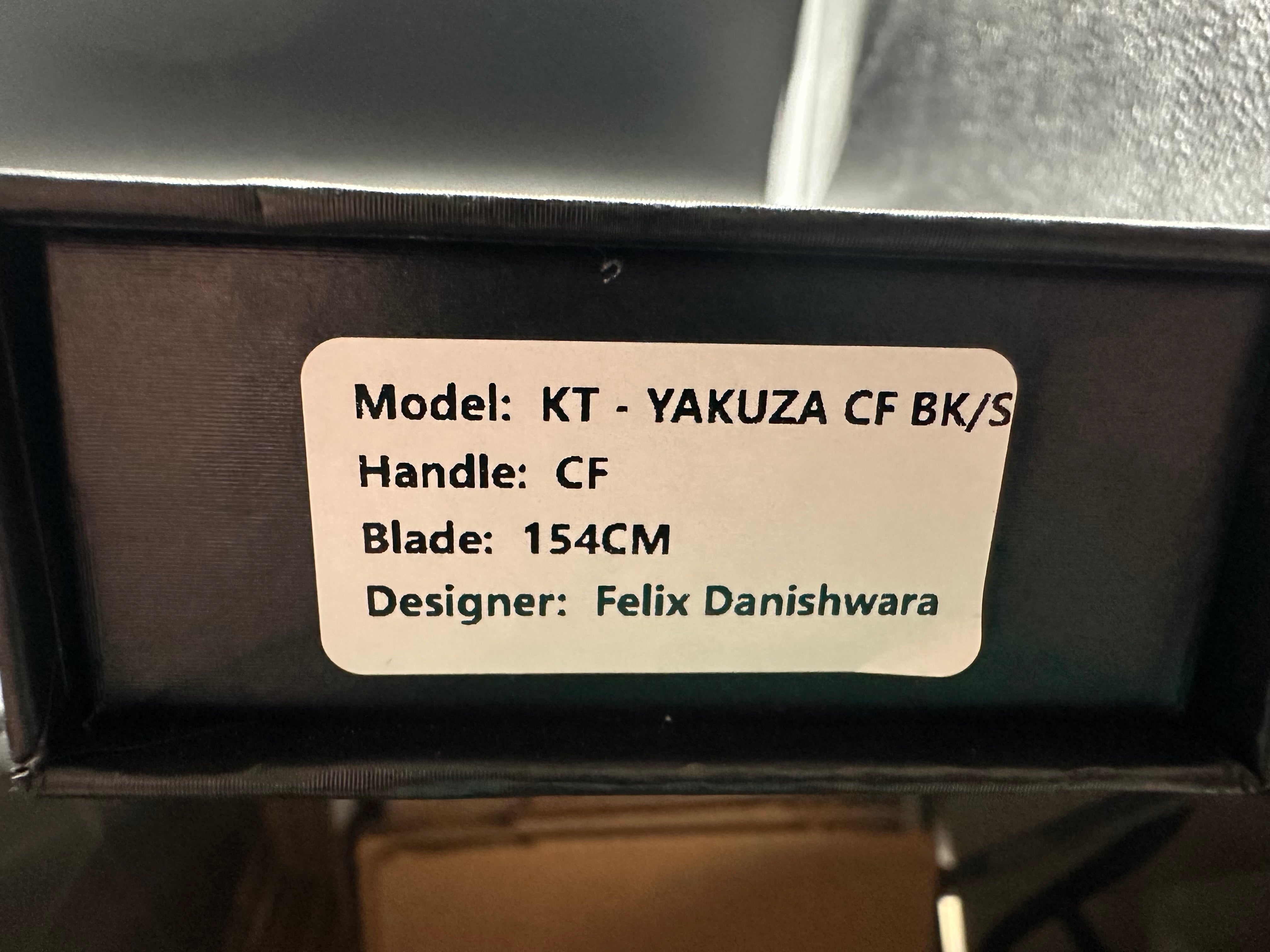 Ketuo Yakuza CF scales / 154CM blade