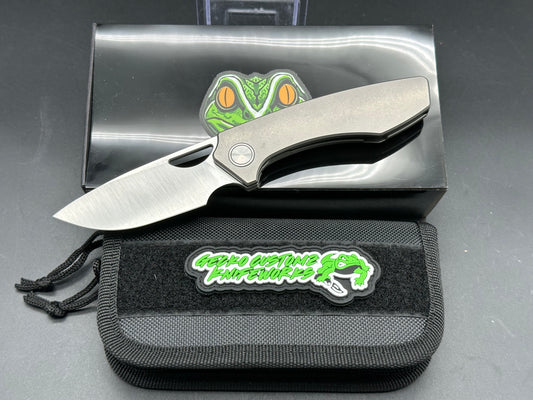 Gecko Customz Knifeworks Sikorae, 3.04" MagnaCut Satin Blade