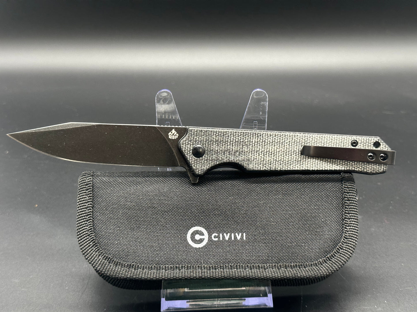 QSP Mamba black micarta