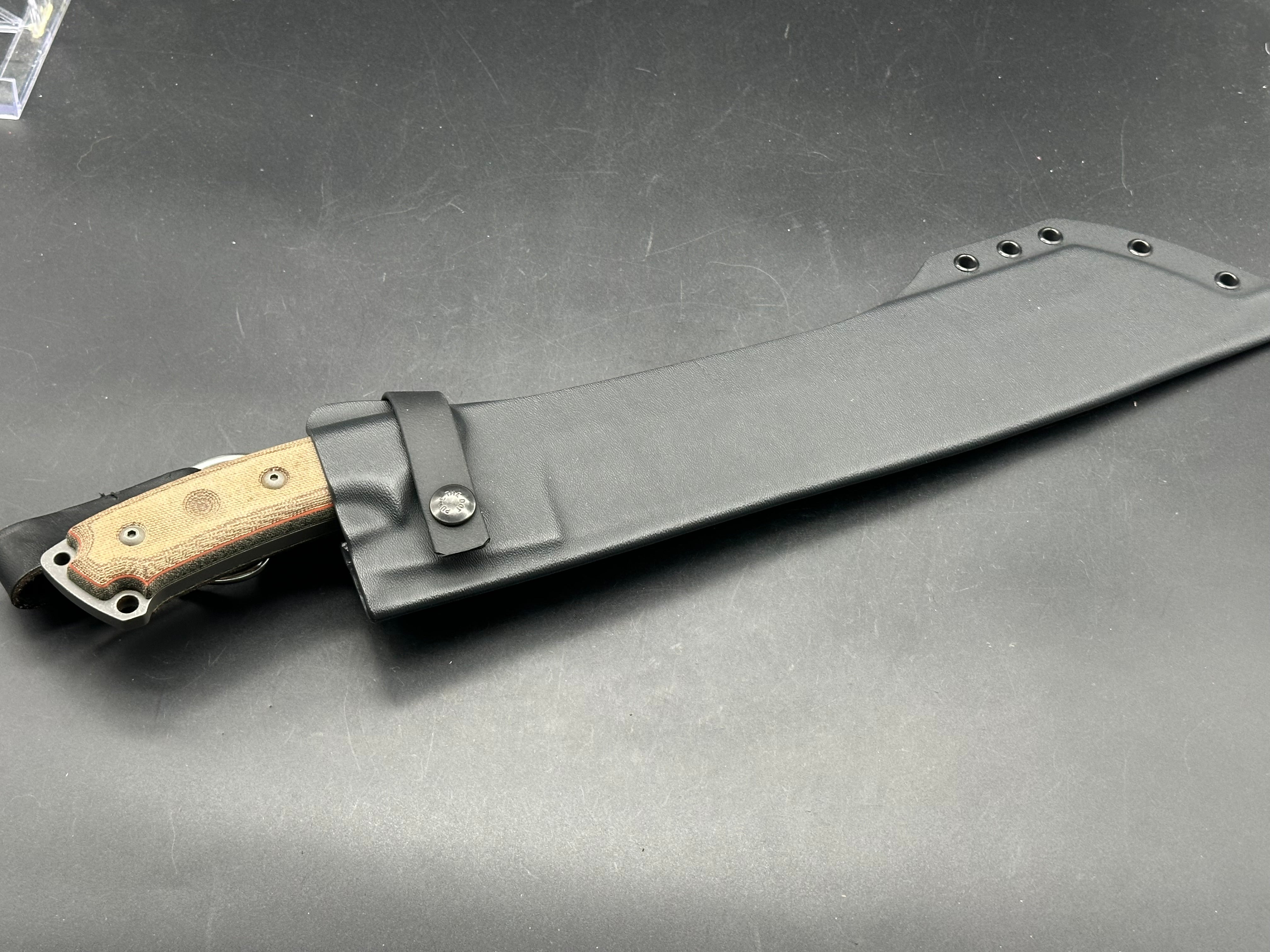 Tops El Chete micarta handle 1095 blade