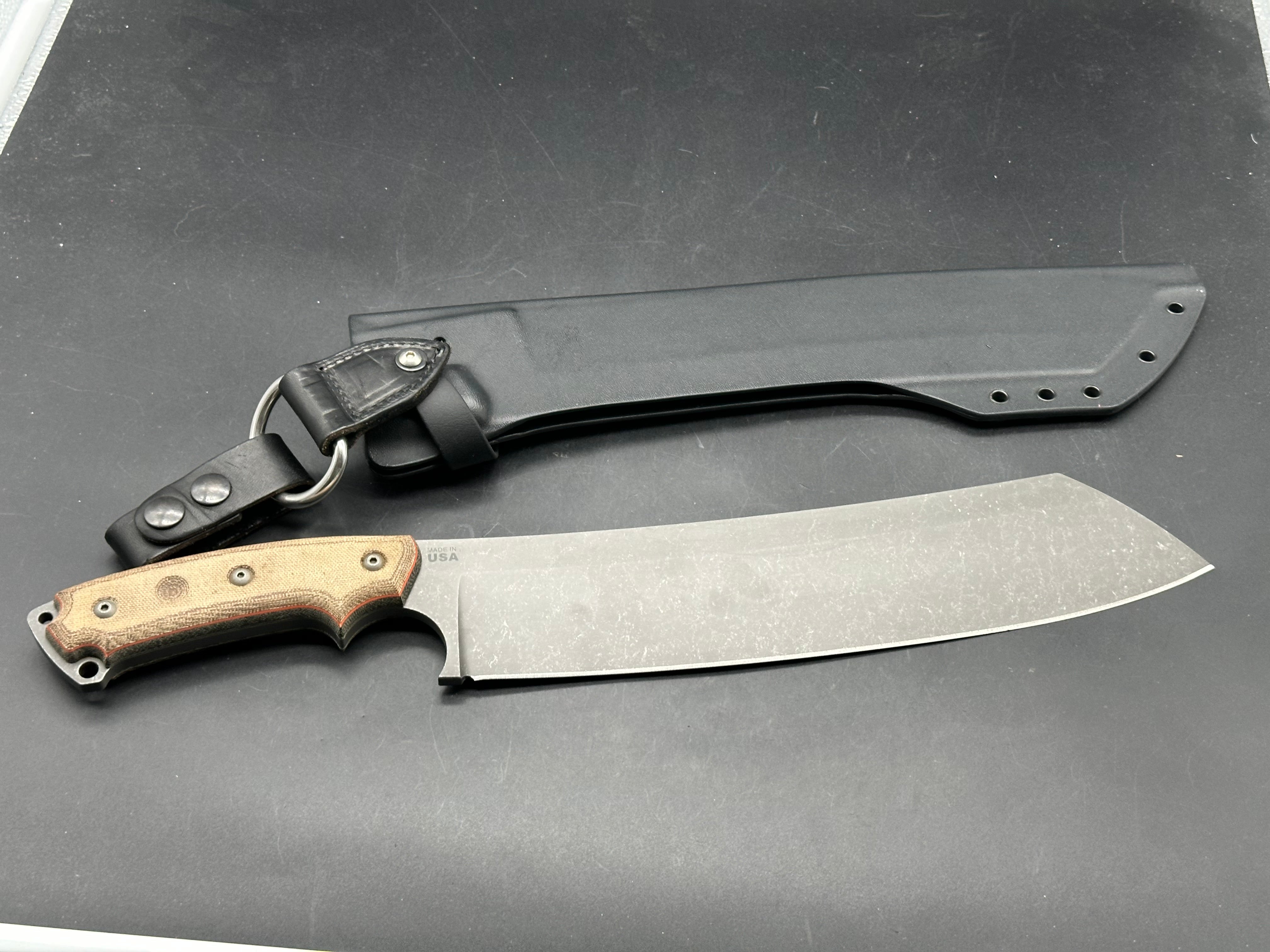 Tops El Chete micarta handle 1095 blade