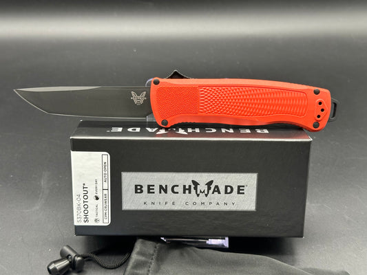 Benchmade Shootout - Limited edition CPM-Cruwear, Red Grivory