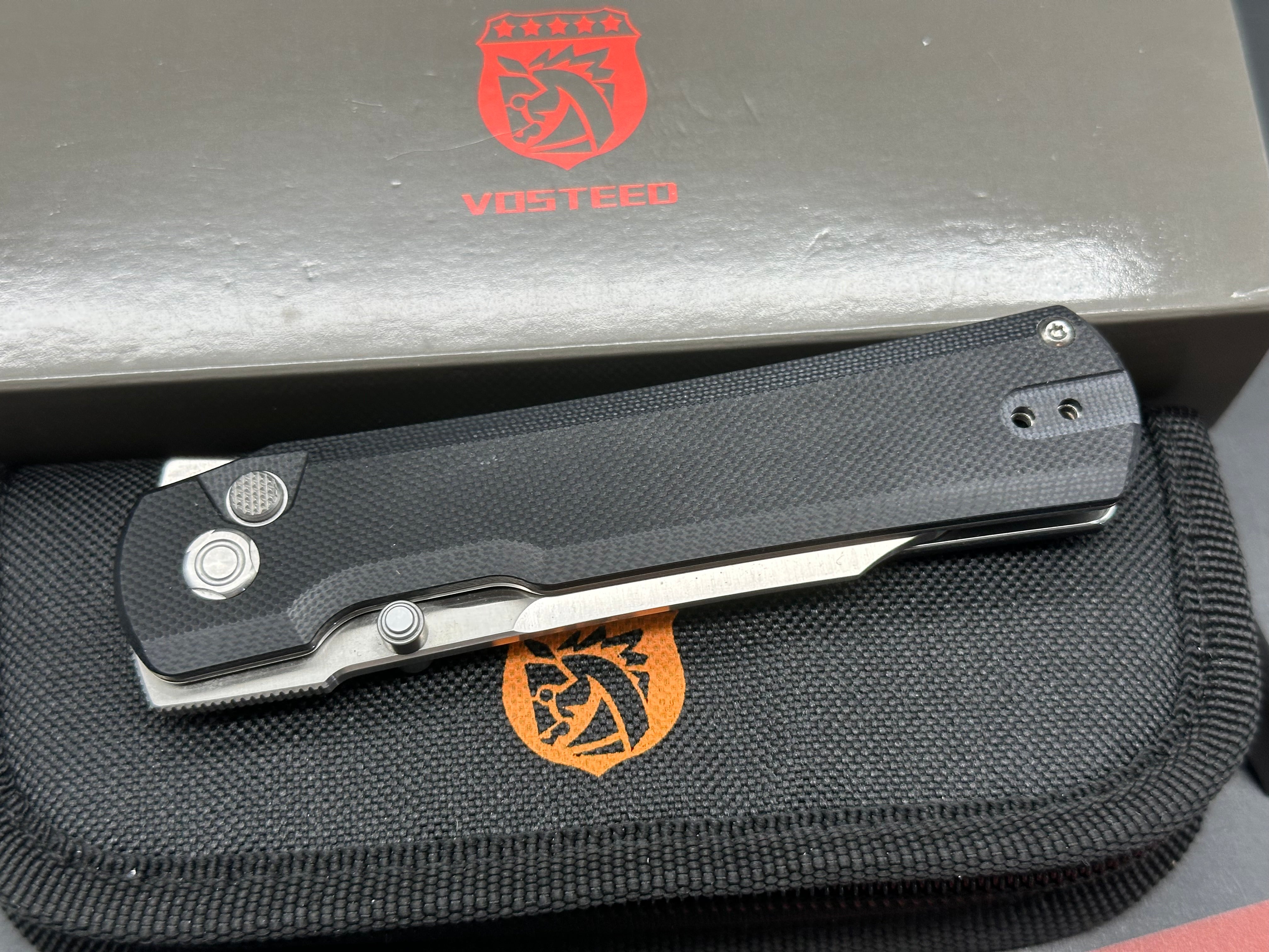 Vosteed Valkyrie - Trek Lock Knife (3.26" 154CM Blade & G10 Handle)