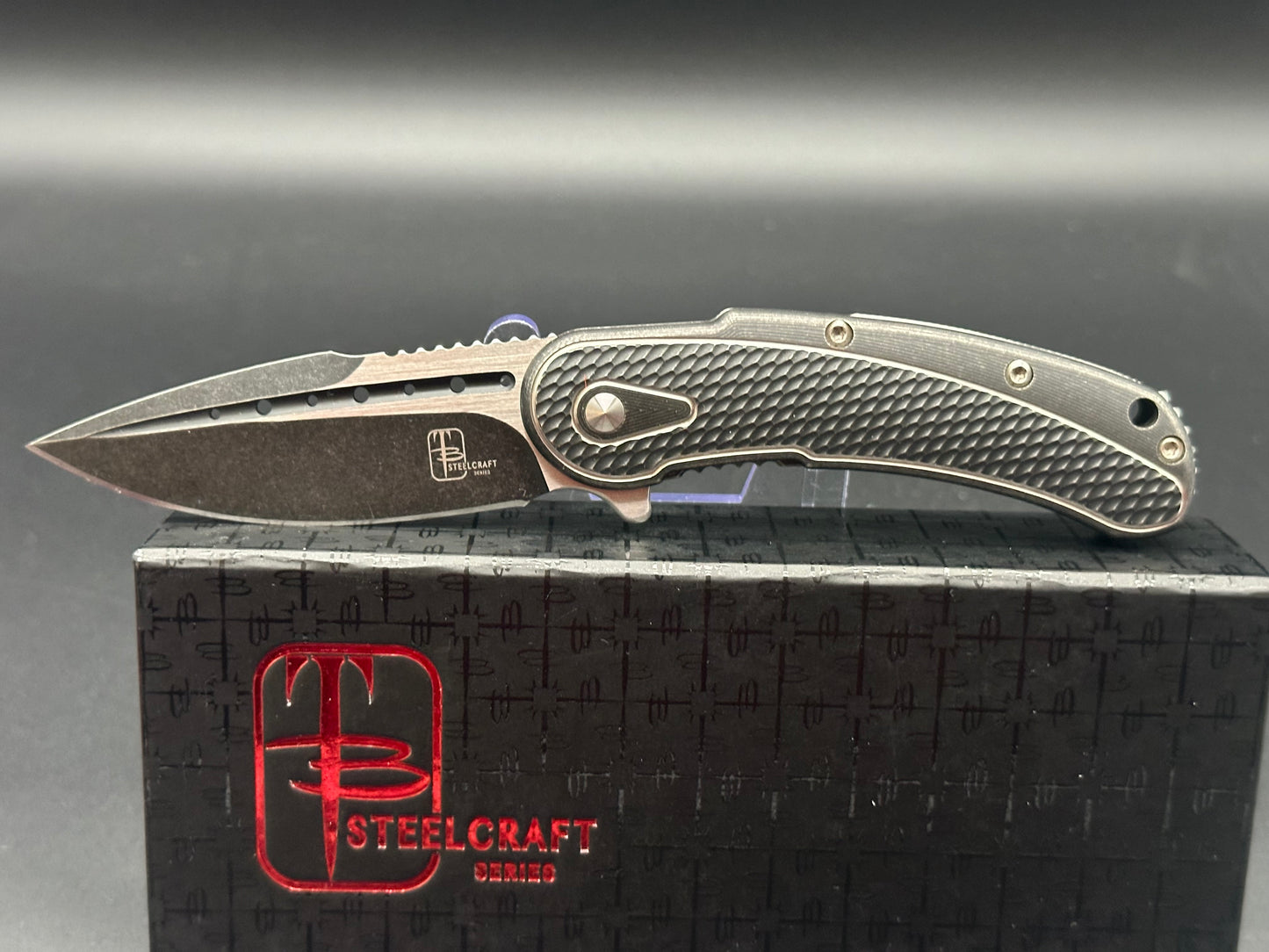 Todd Begg SteelCraft series mini Bodega black titanium