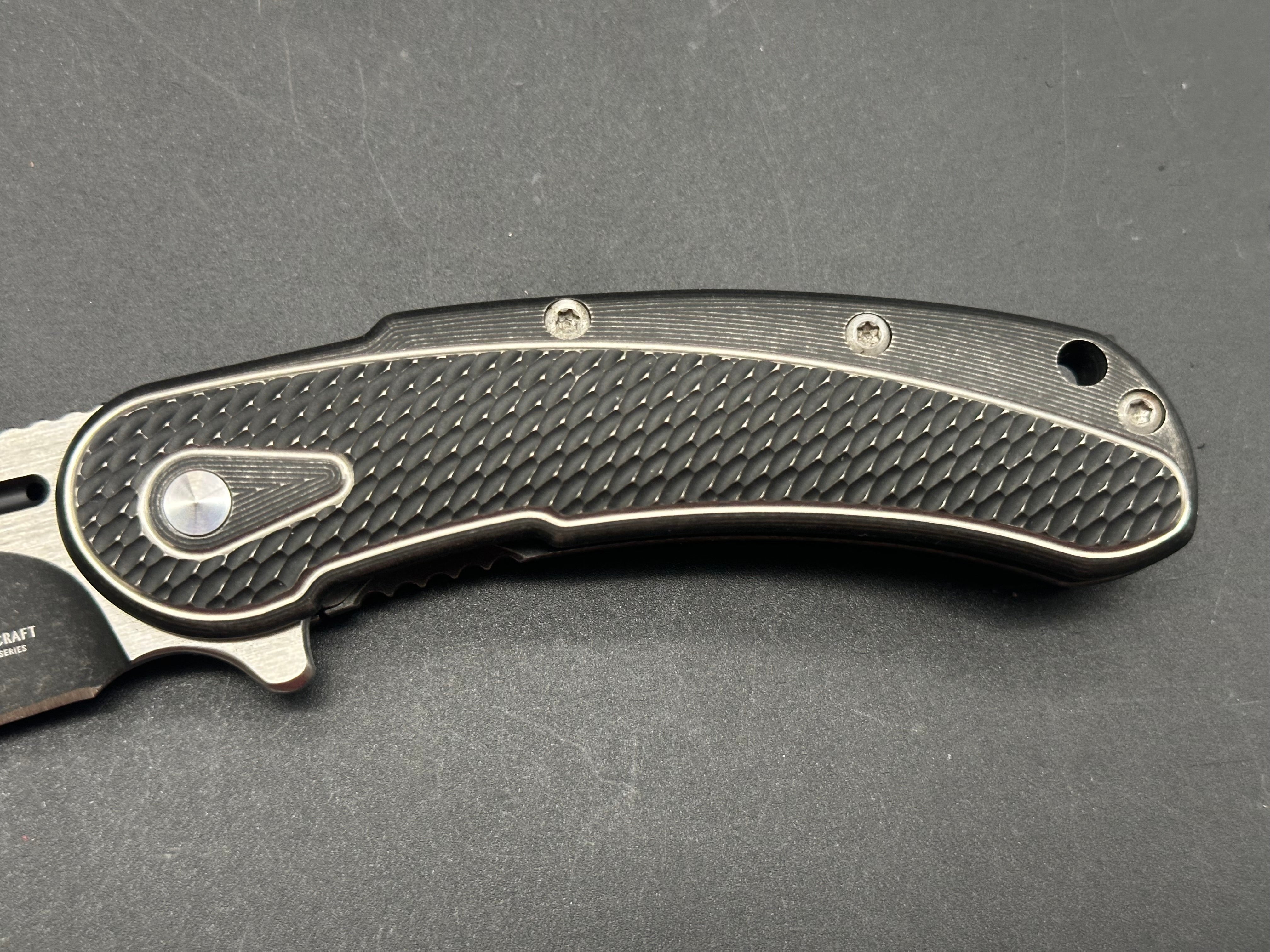 Todd Begg SteelCraft series mini Bodega black titanium