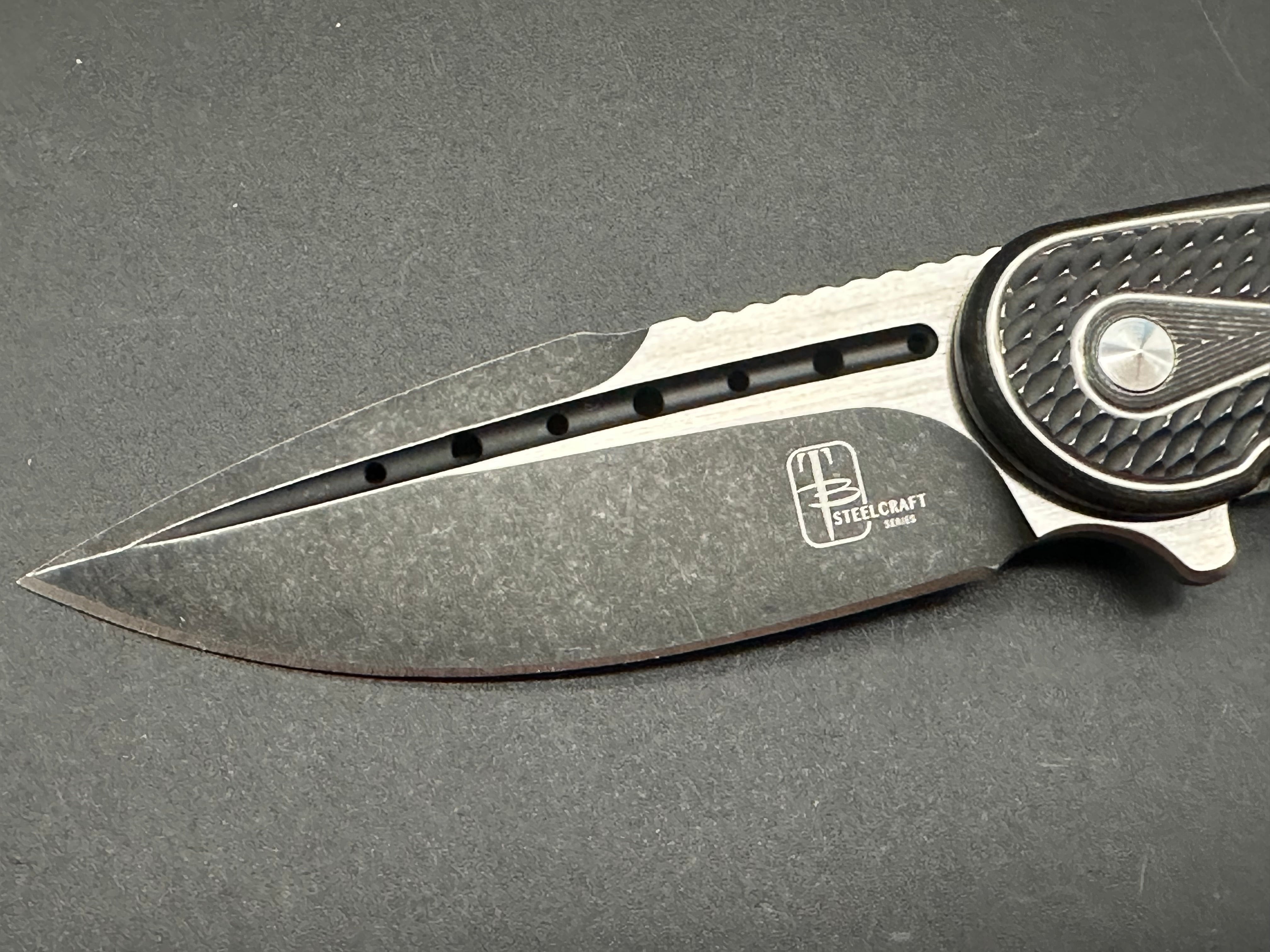 Todd Begg SteelCraft series mini Bodega black titanium