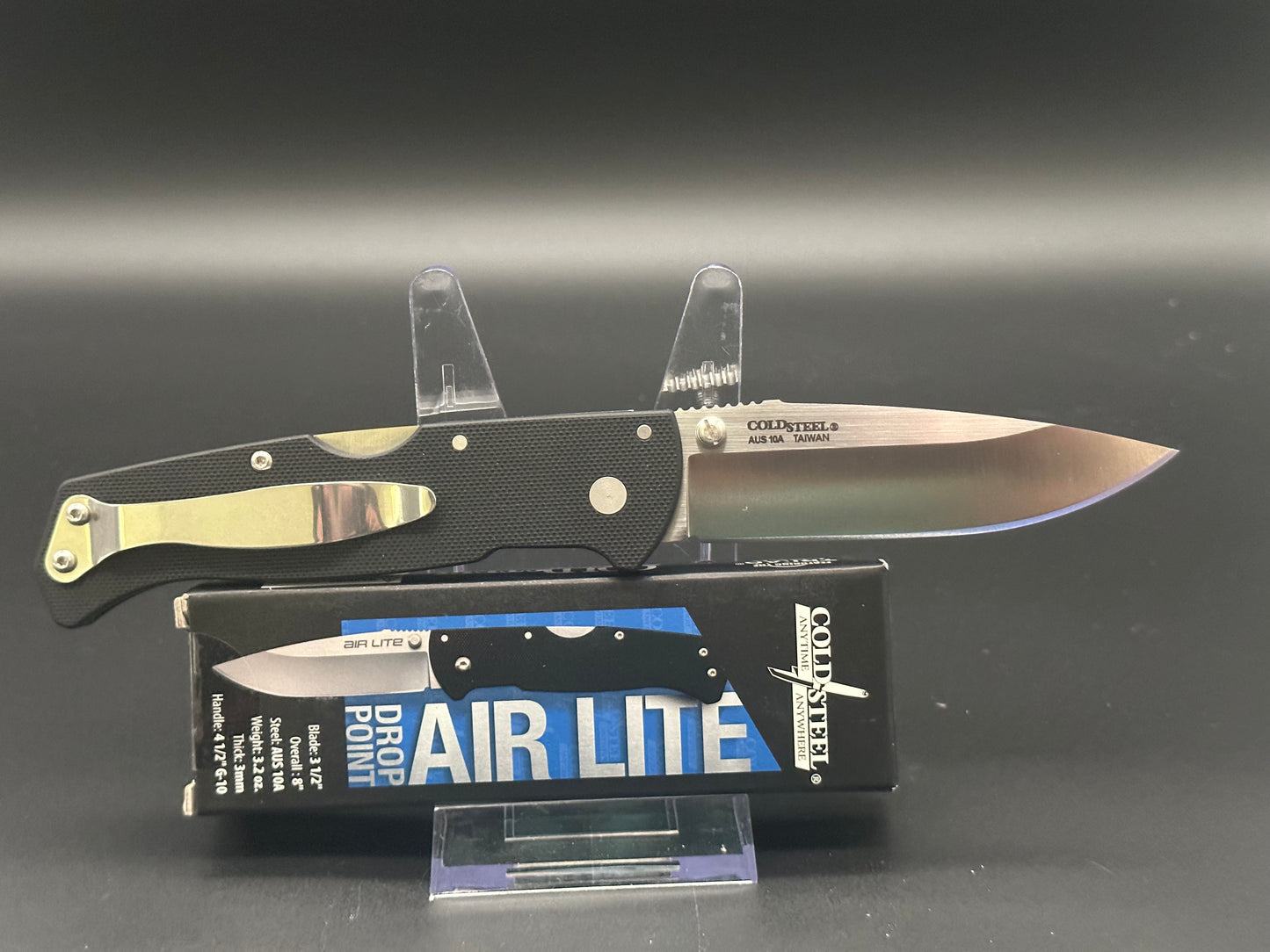 Cold Steel Air Lite AUS10 drop point