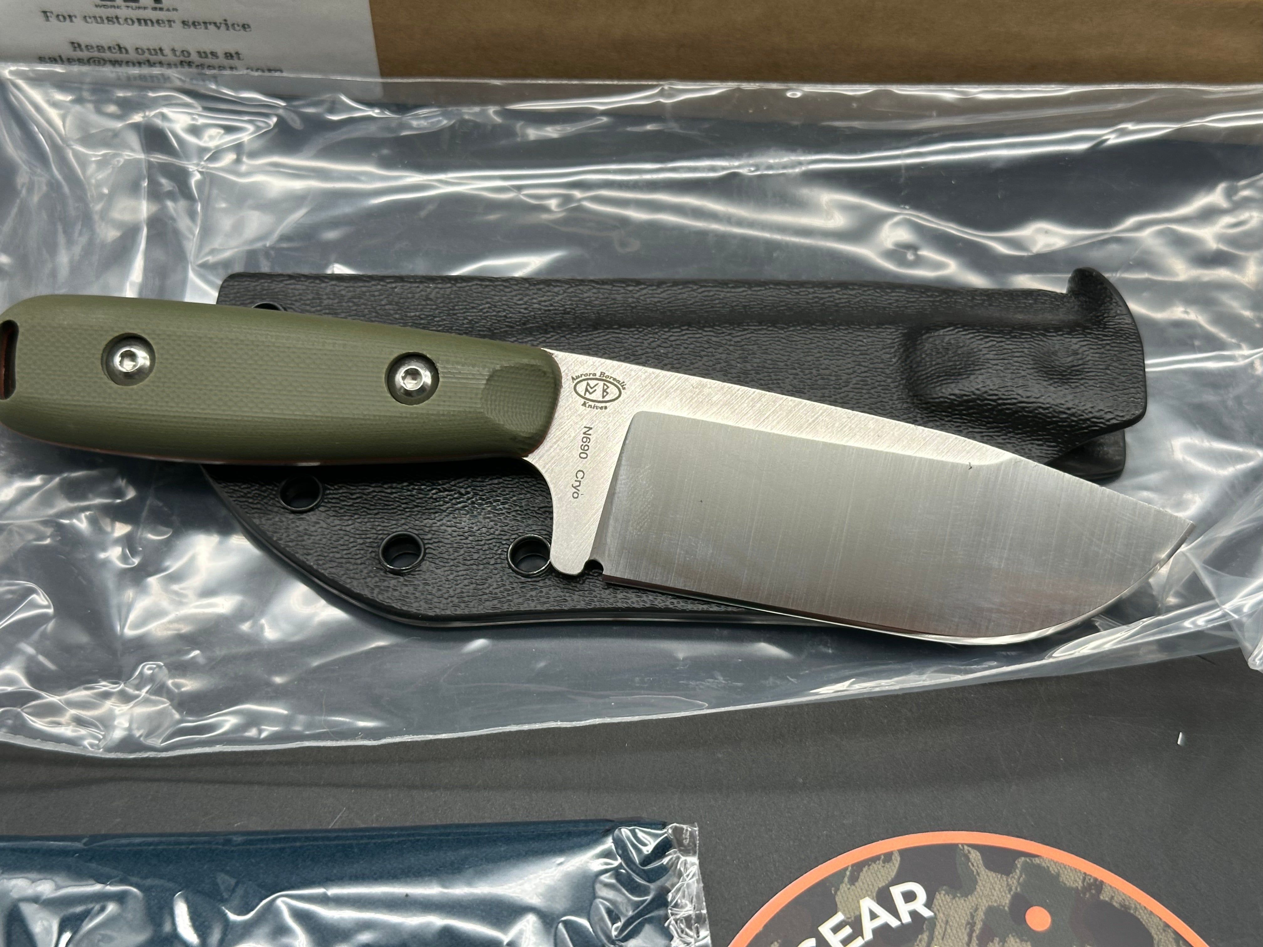 Worktuff Gear Lynx Fixed blade knife