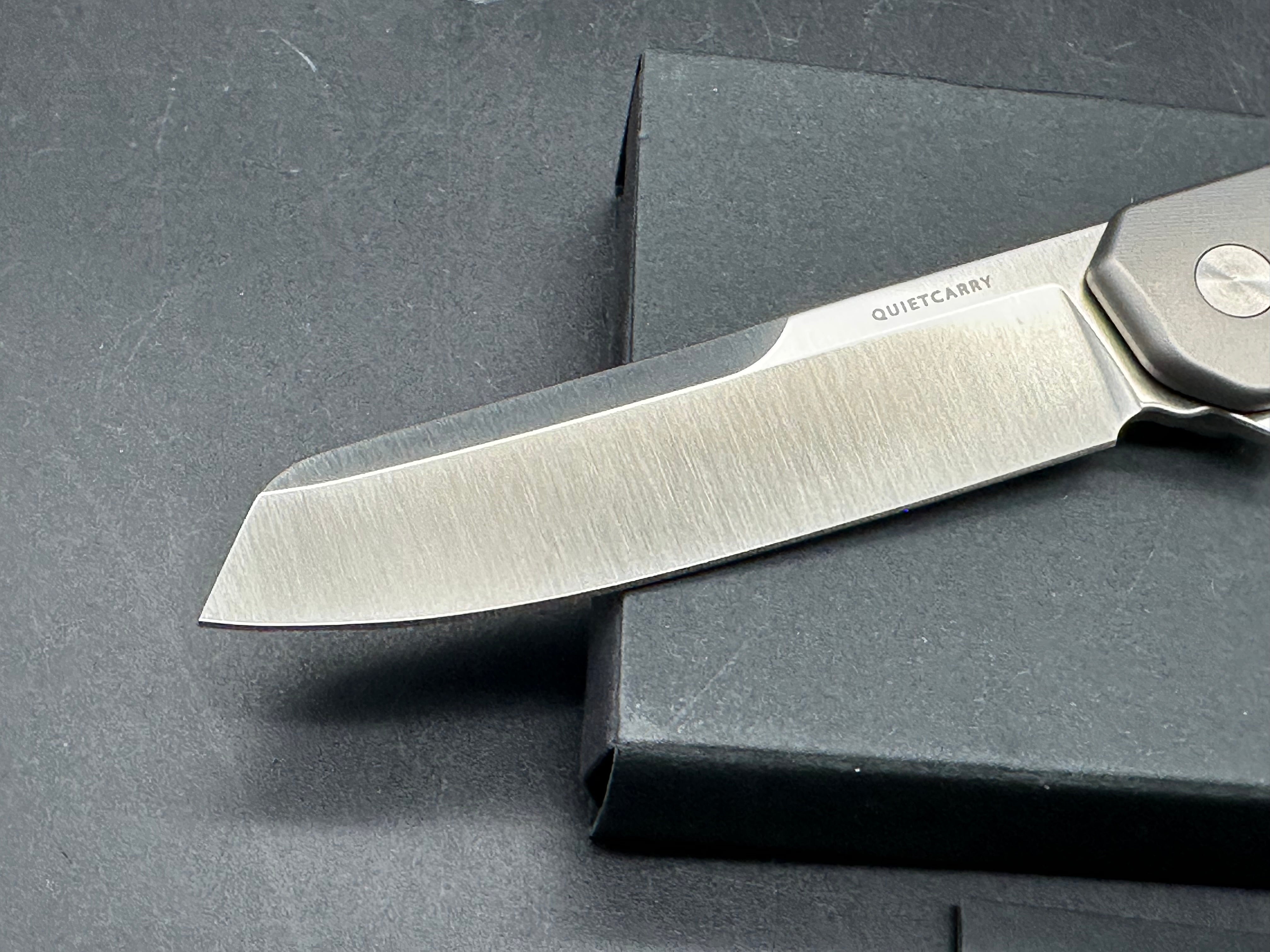 Quiet carry iQ elmax blade