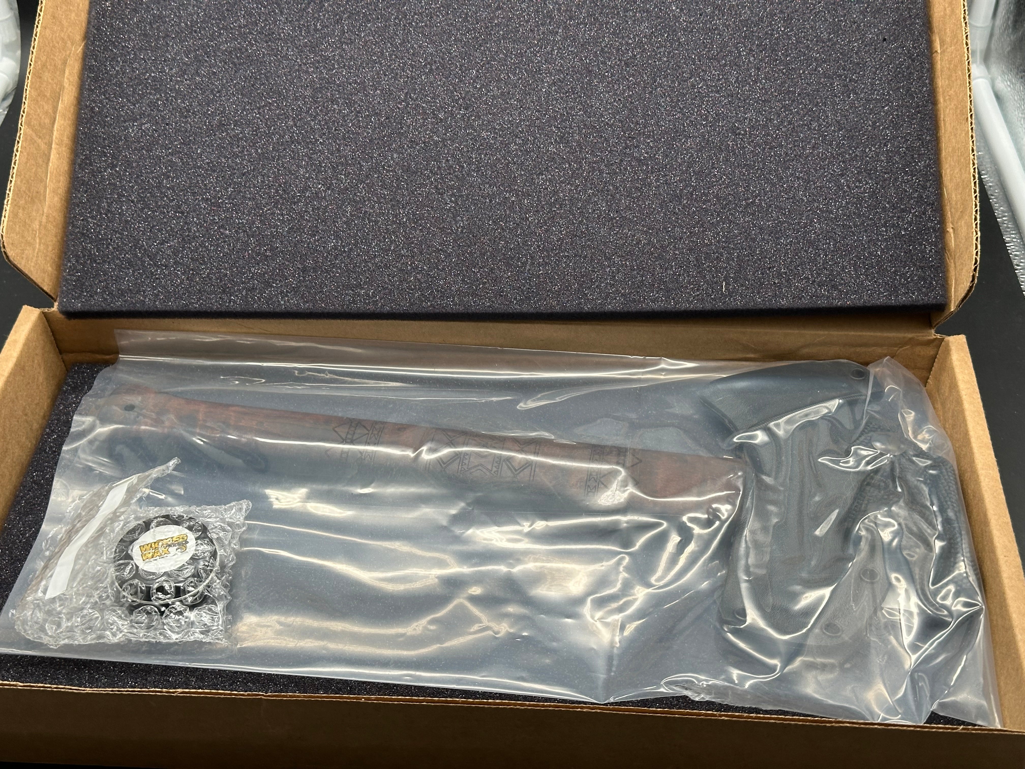Winkler Knives Hammer Combat Axe - Tribal Maple Tomahawk