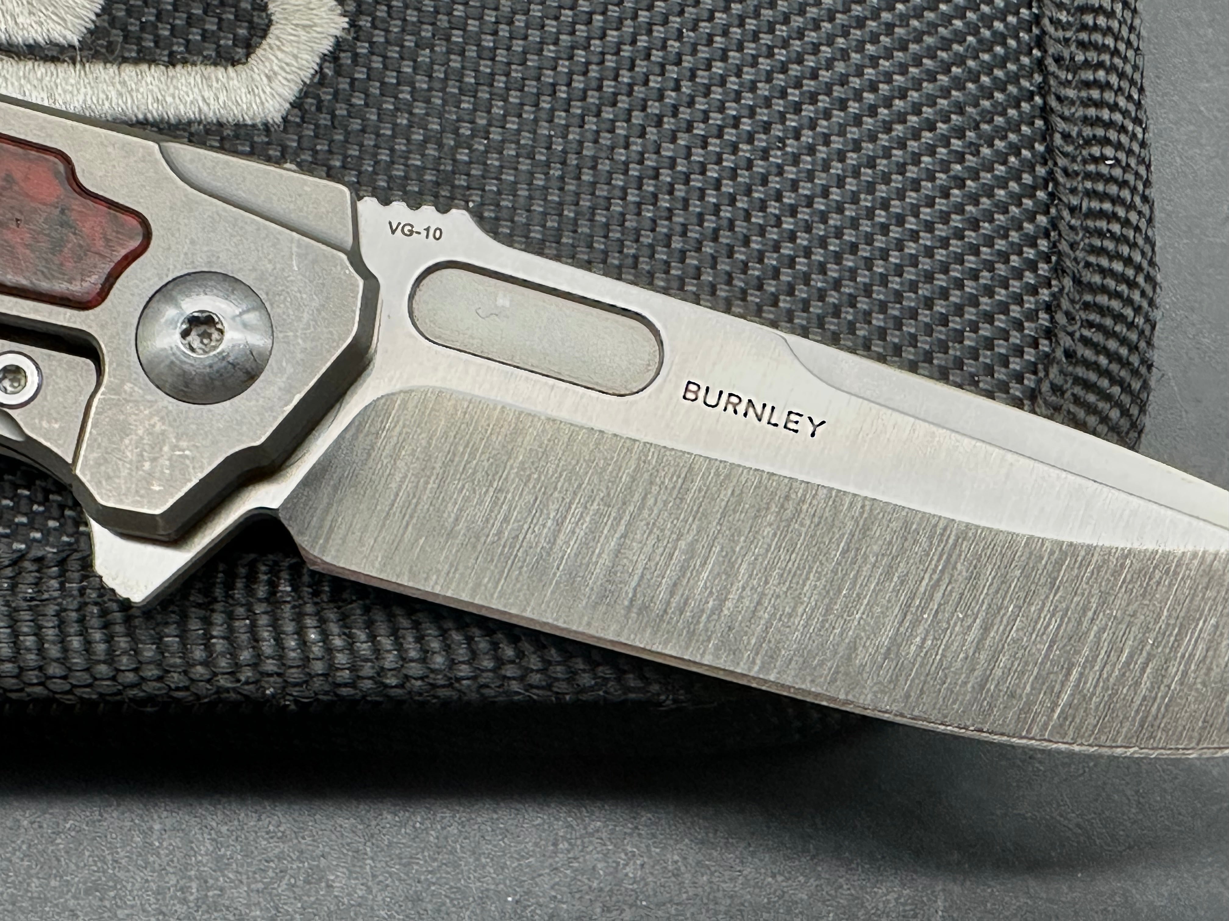 Boker Plus Mini Aphex VG-10 blade Ti/Cf scales