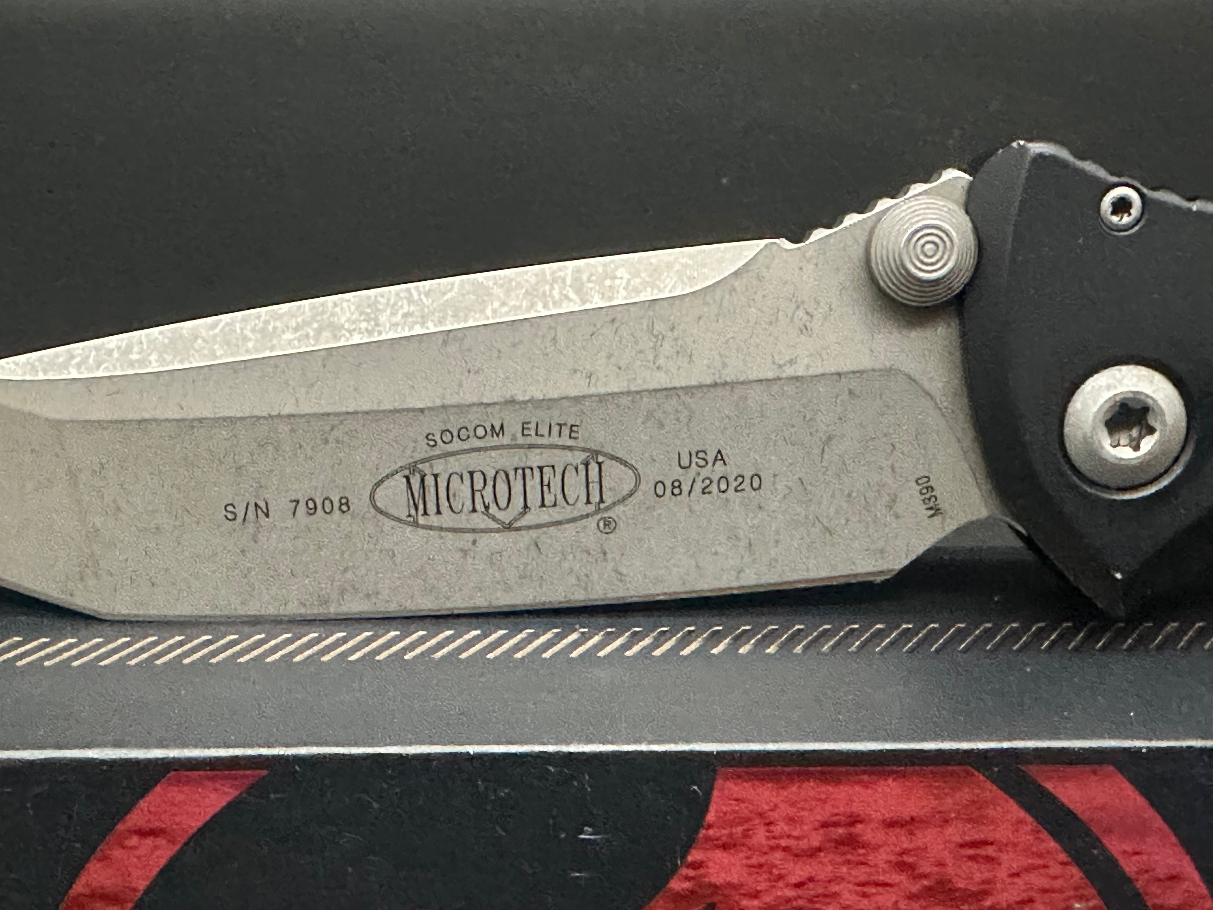 Microtech SoCom Elite M390 tanto