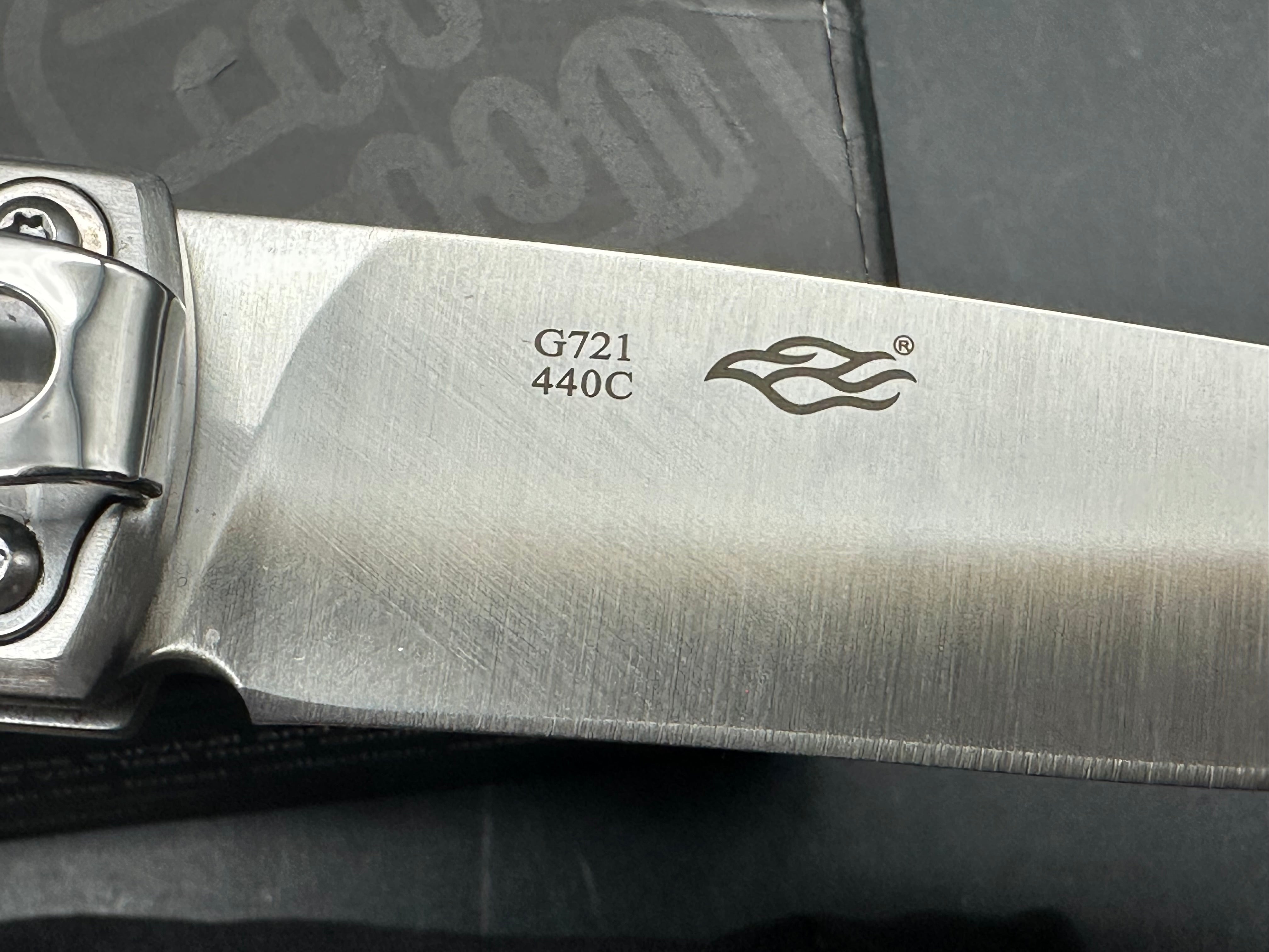 Ganzo G721 auto knife G10 scales w/440C blade
