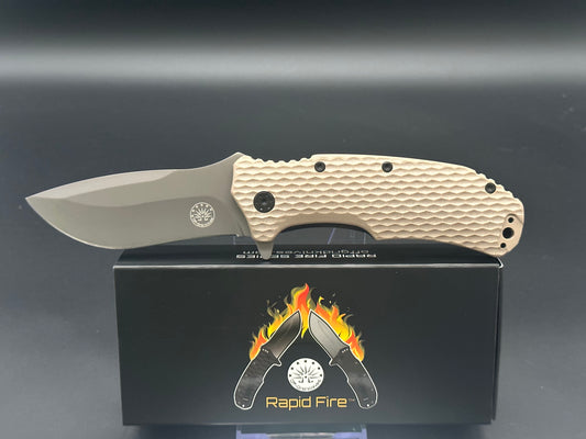 Off Grid Knives Rapid Fire Coyote