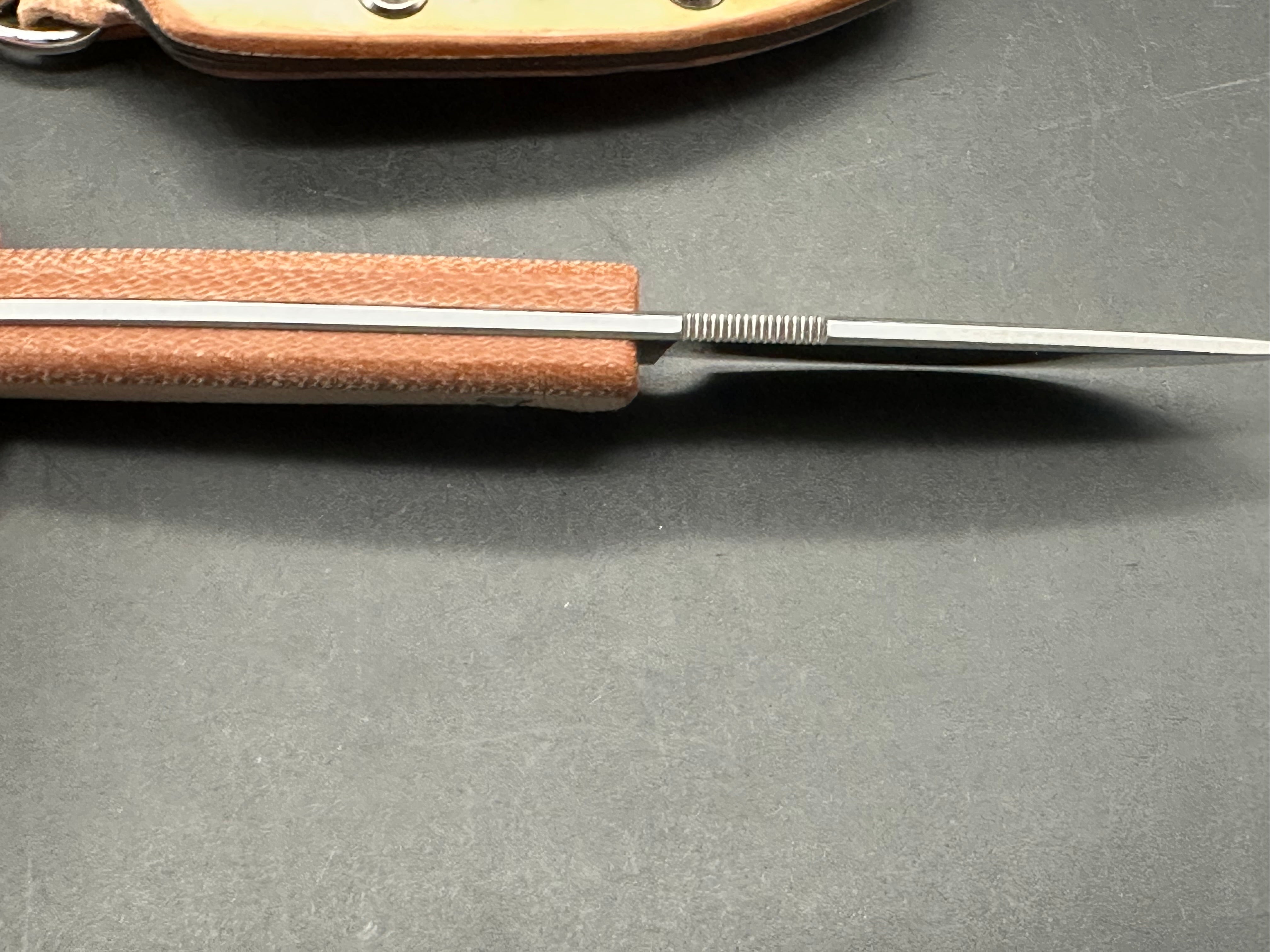 Watchman fixed blade knife micarta scales 14C28N blade includes sheath