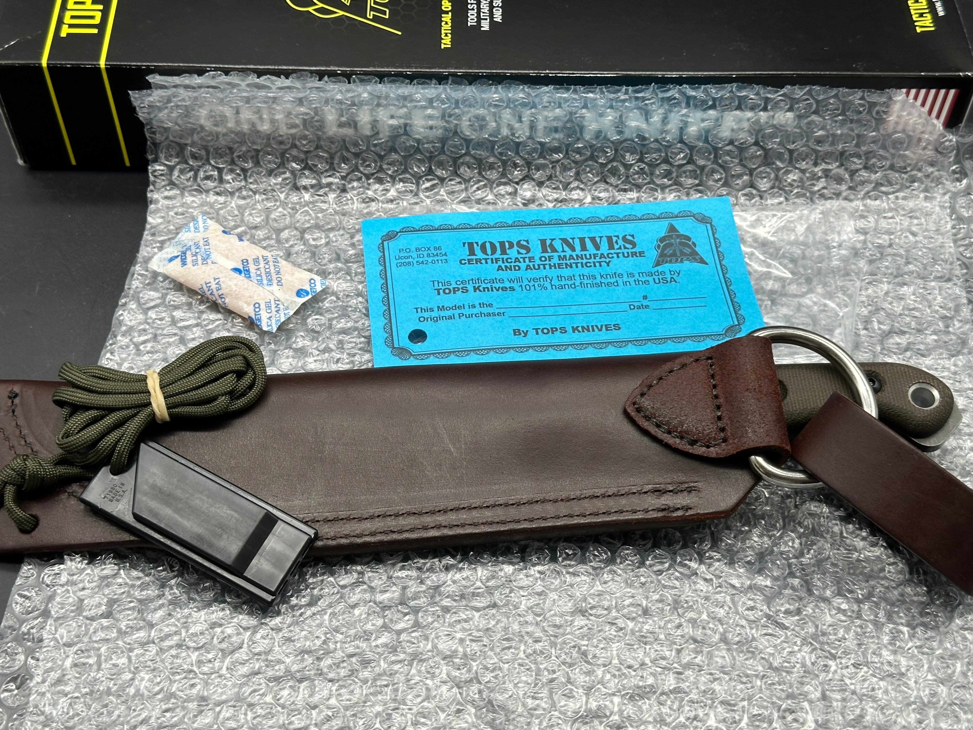 TOPS Knives Brush Wolf