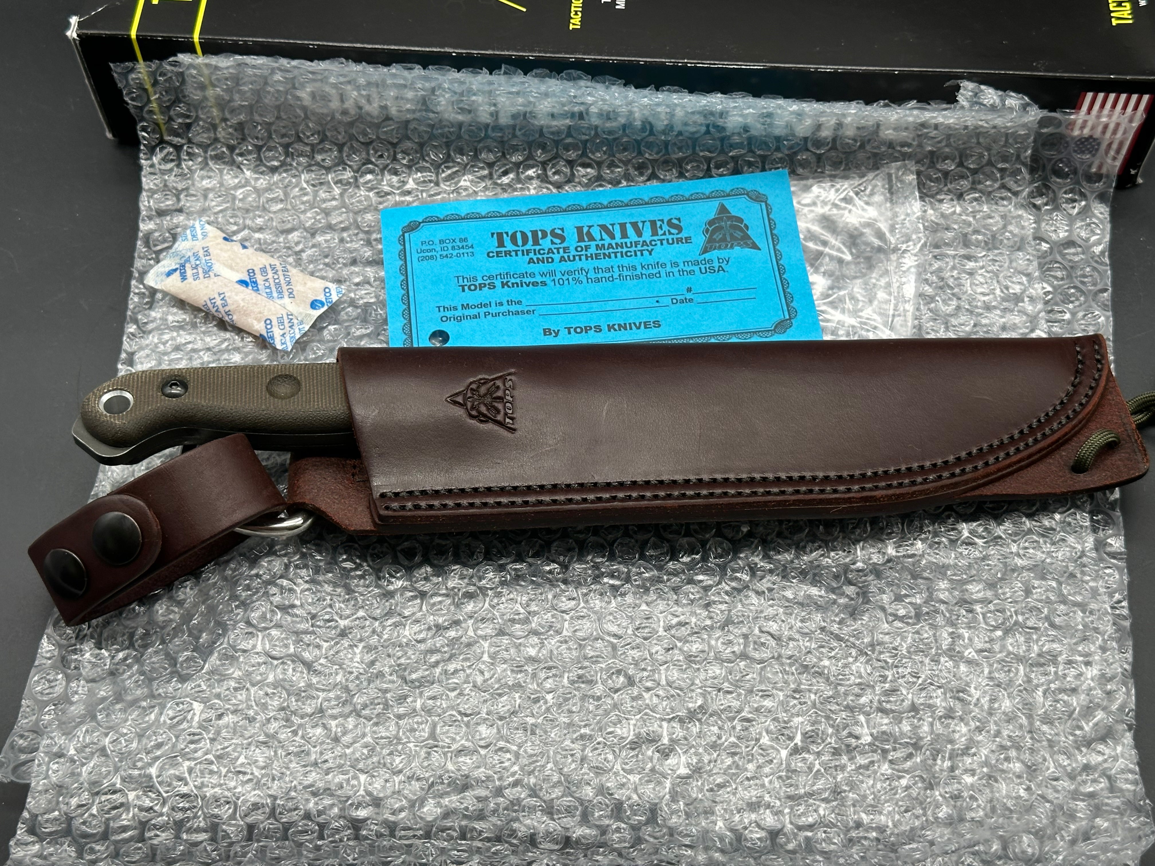 TOPS Knives Brush Wolf