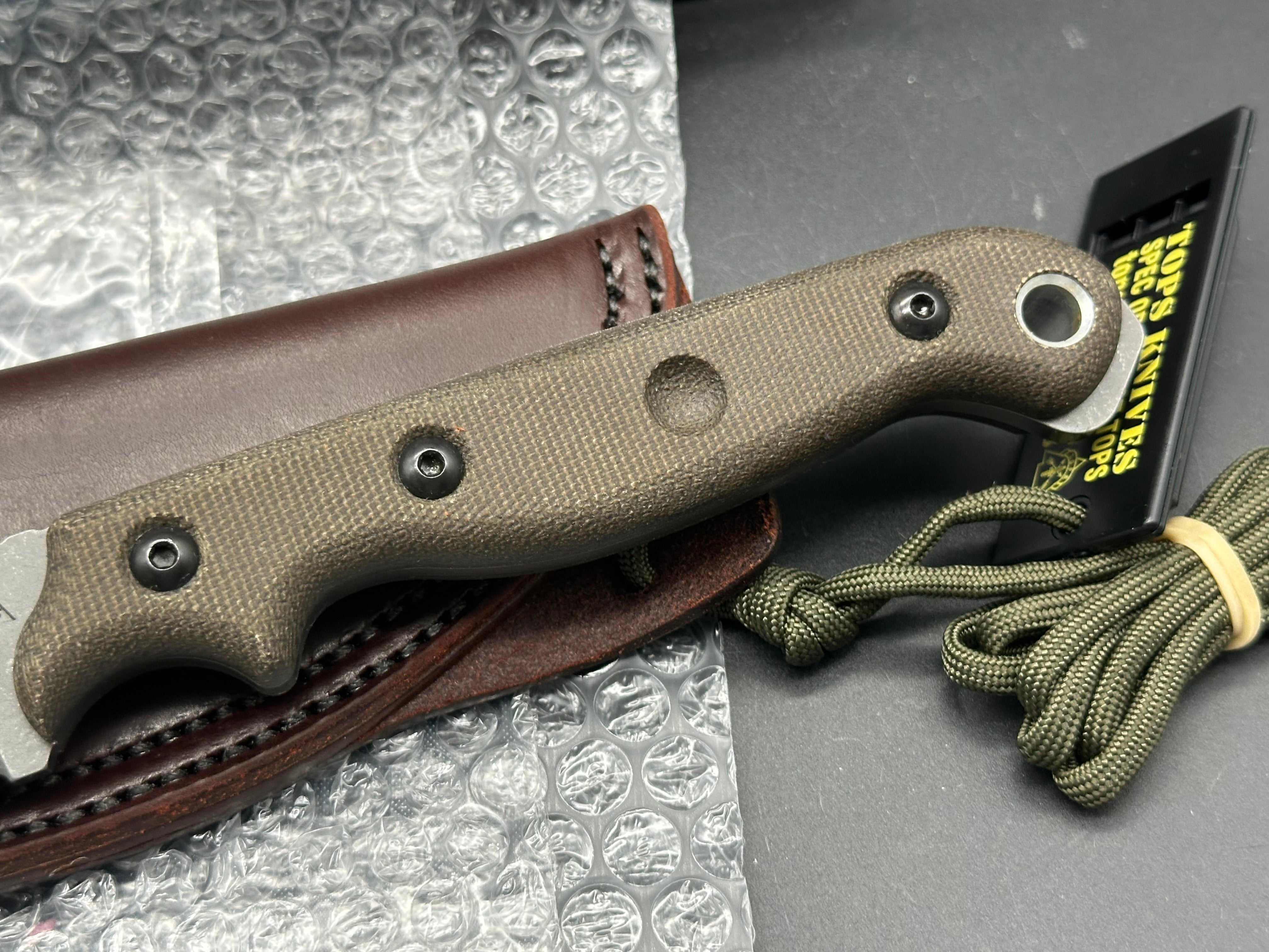 TOPS Knives Brush Wolf