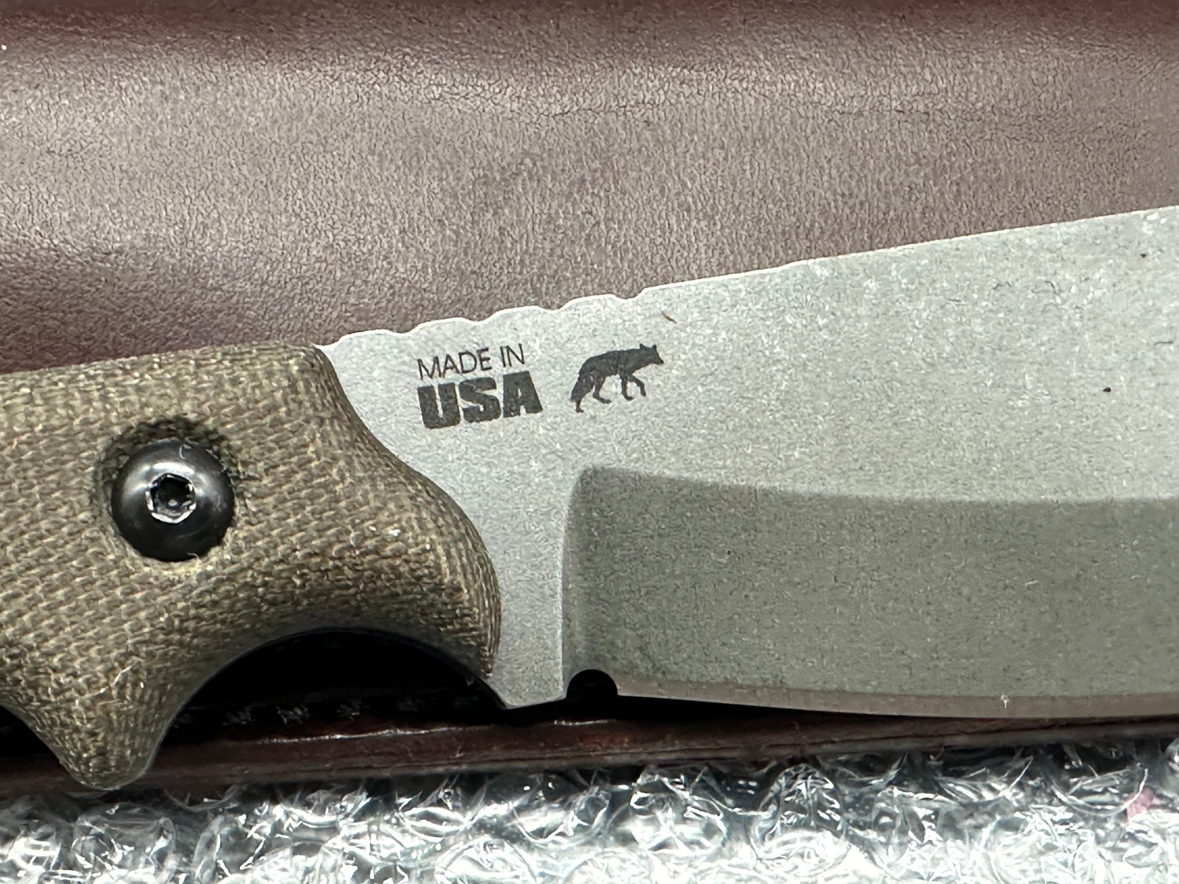 TOPS Knives Brush Wolf