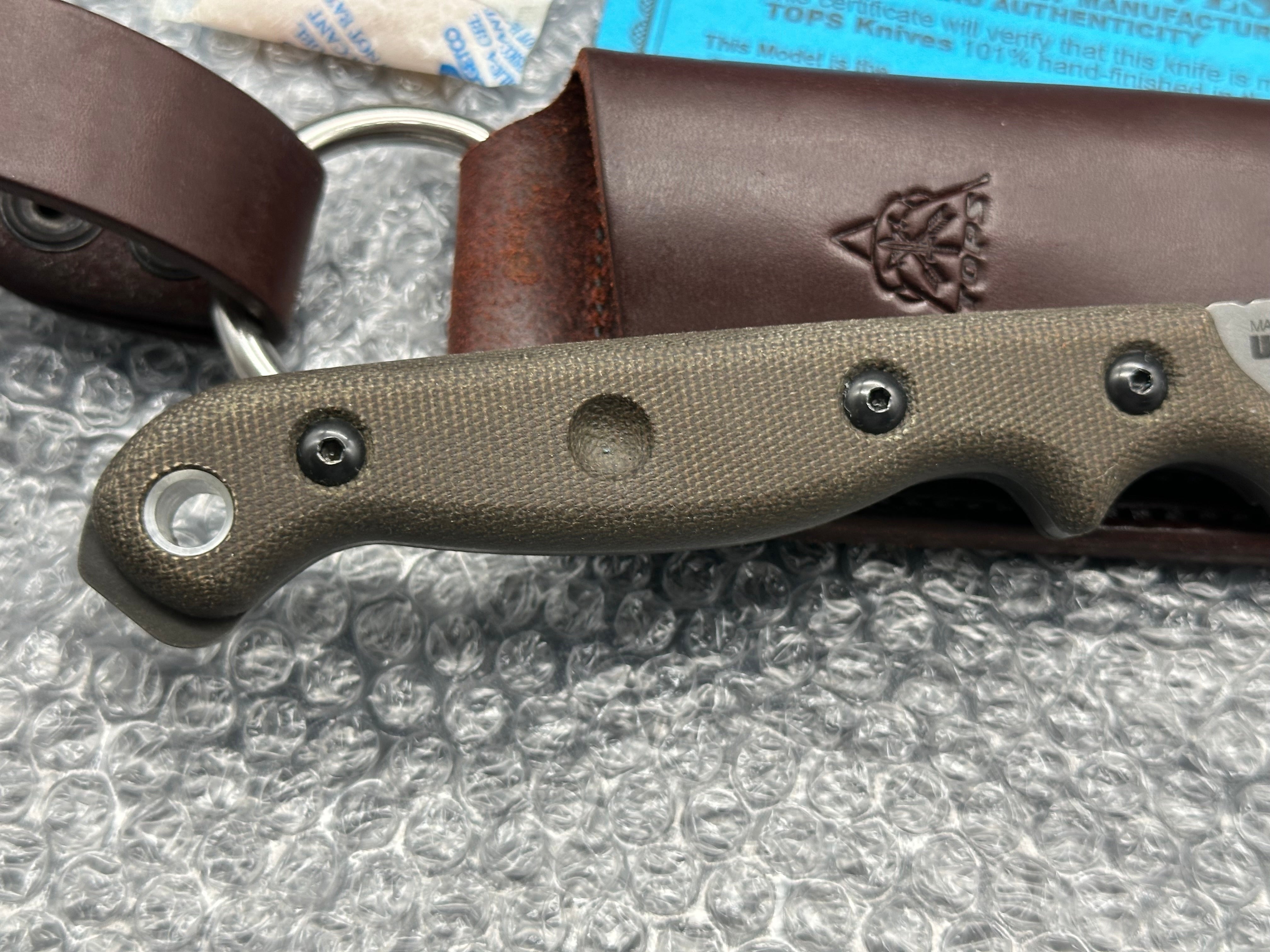 TOPS Knives Brush Wolf