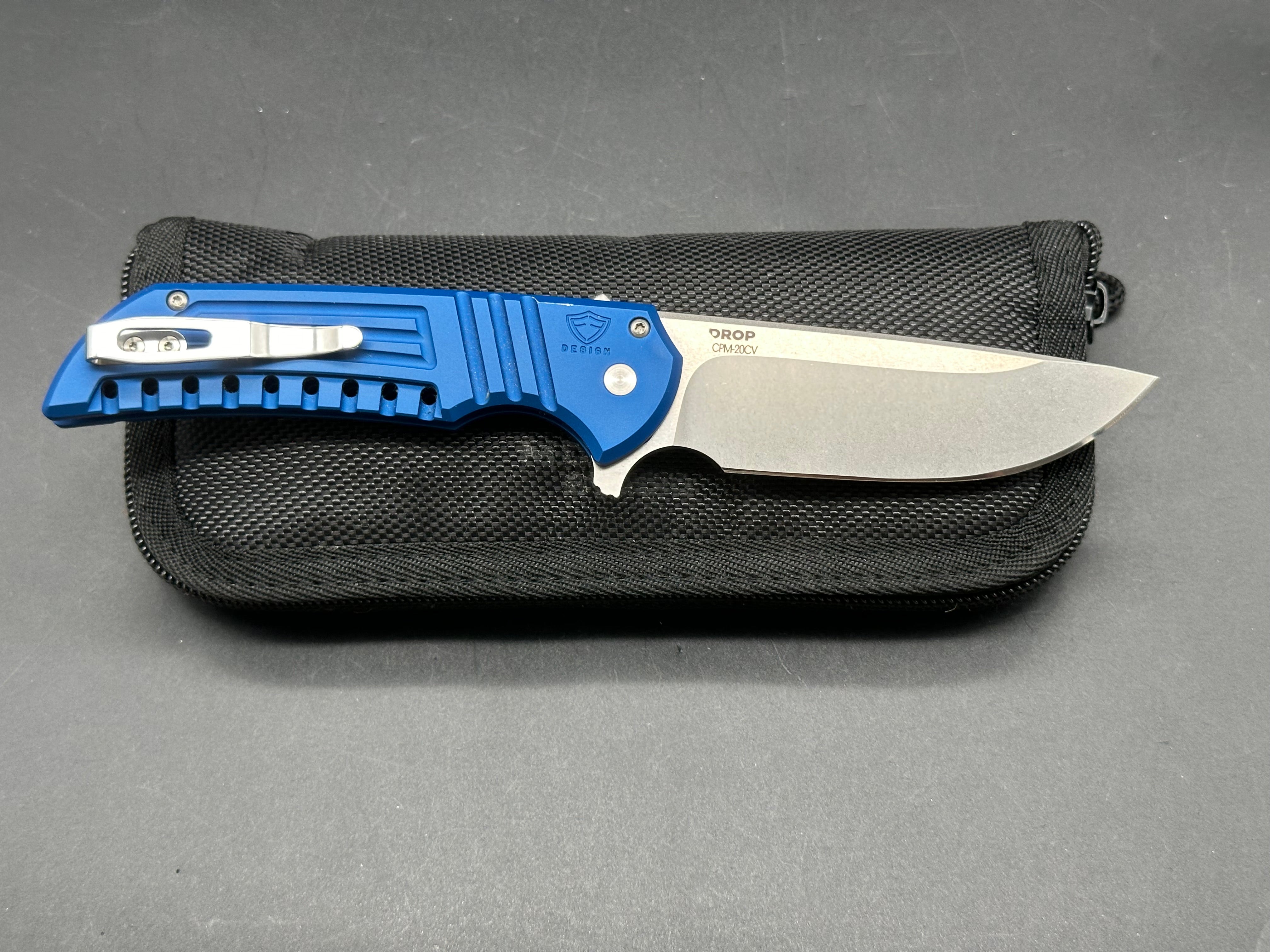 DROP + FERRUM FORGE PROTECH MORDAX BUTTON LOCK FOLDER