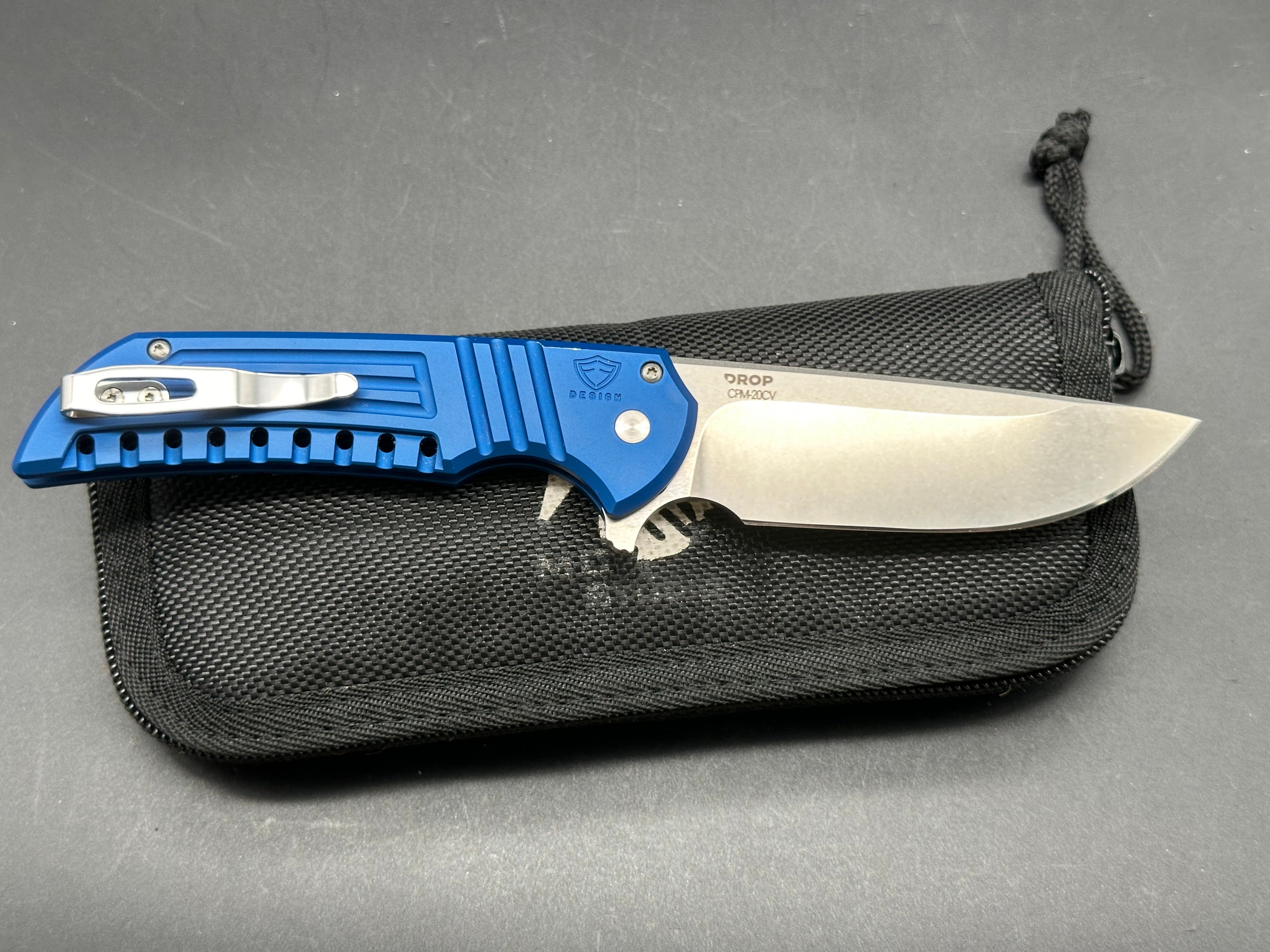 DROP + FERRUM FORGE PROTECH MORDAX BUTTON LOCK FOLDER