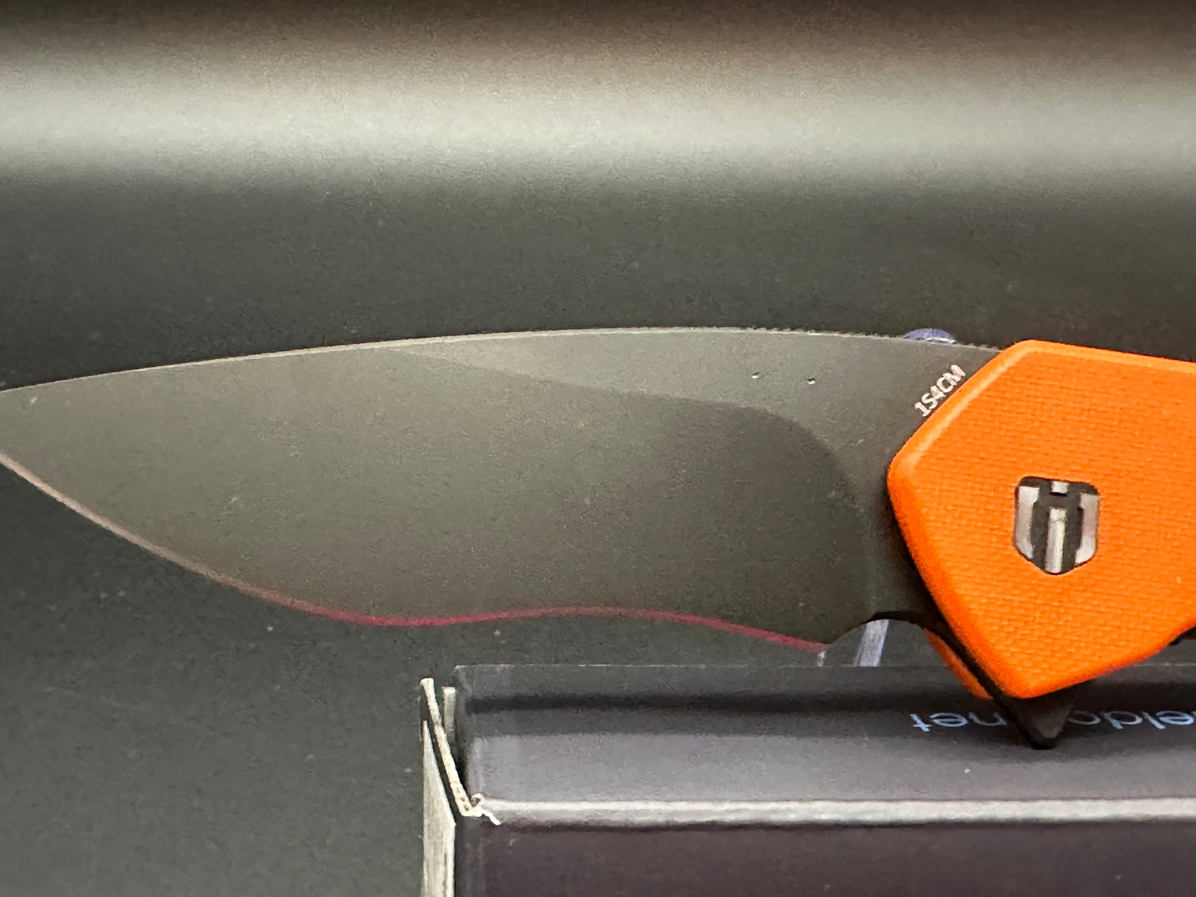 SHIELDON VIPER TANGERINE G10 HANDLE 154CM