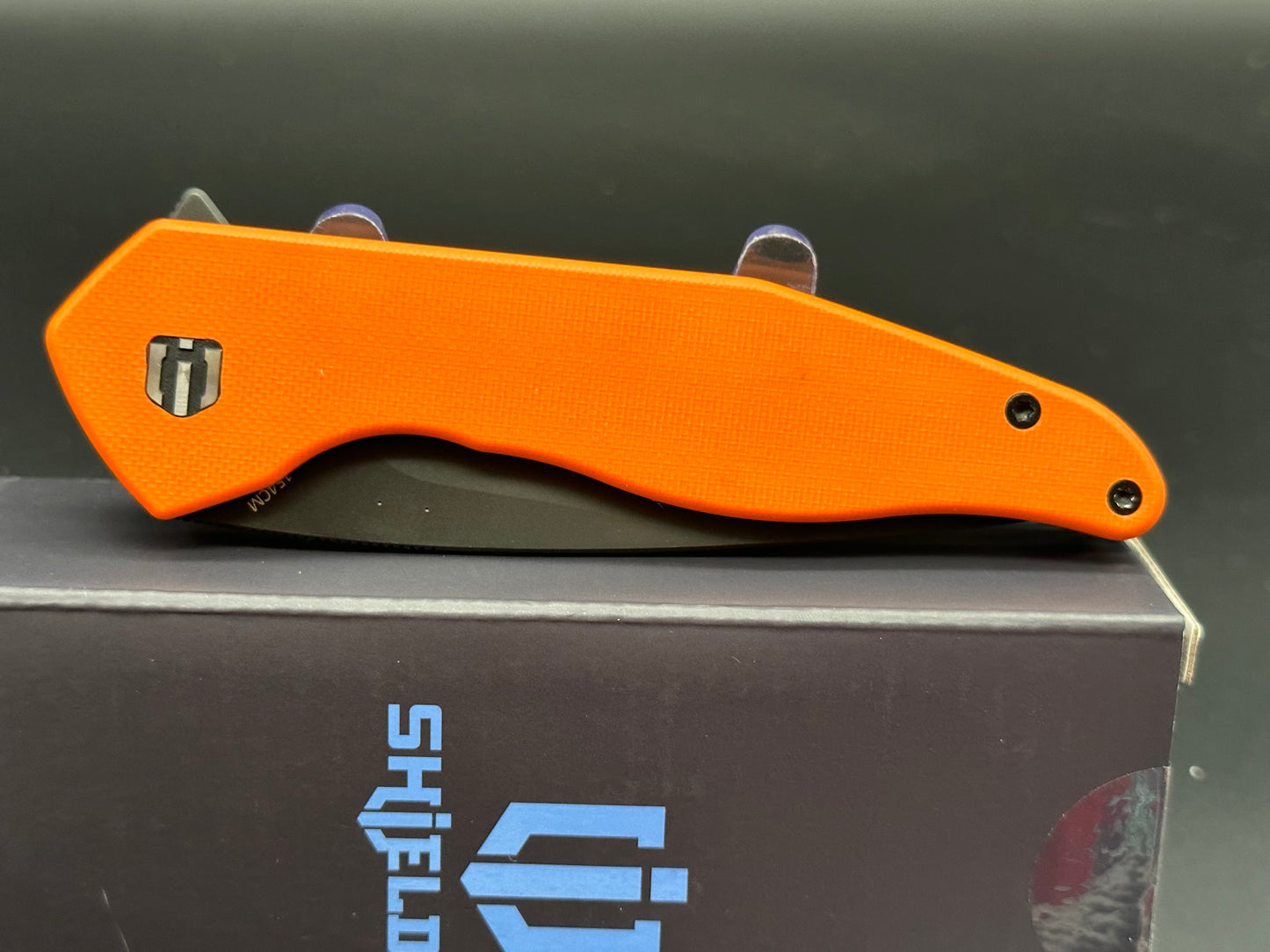 SHIELDON VIPER TANGERINE G10 HANDLE 154CM