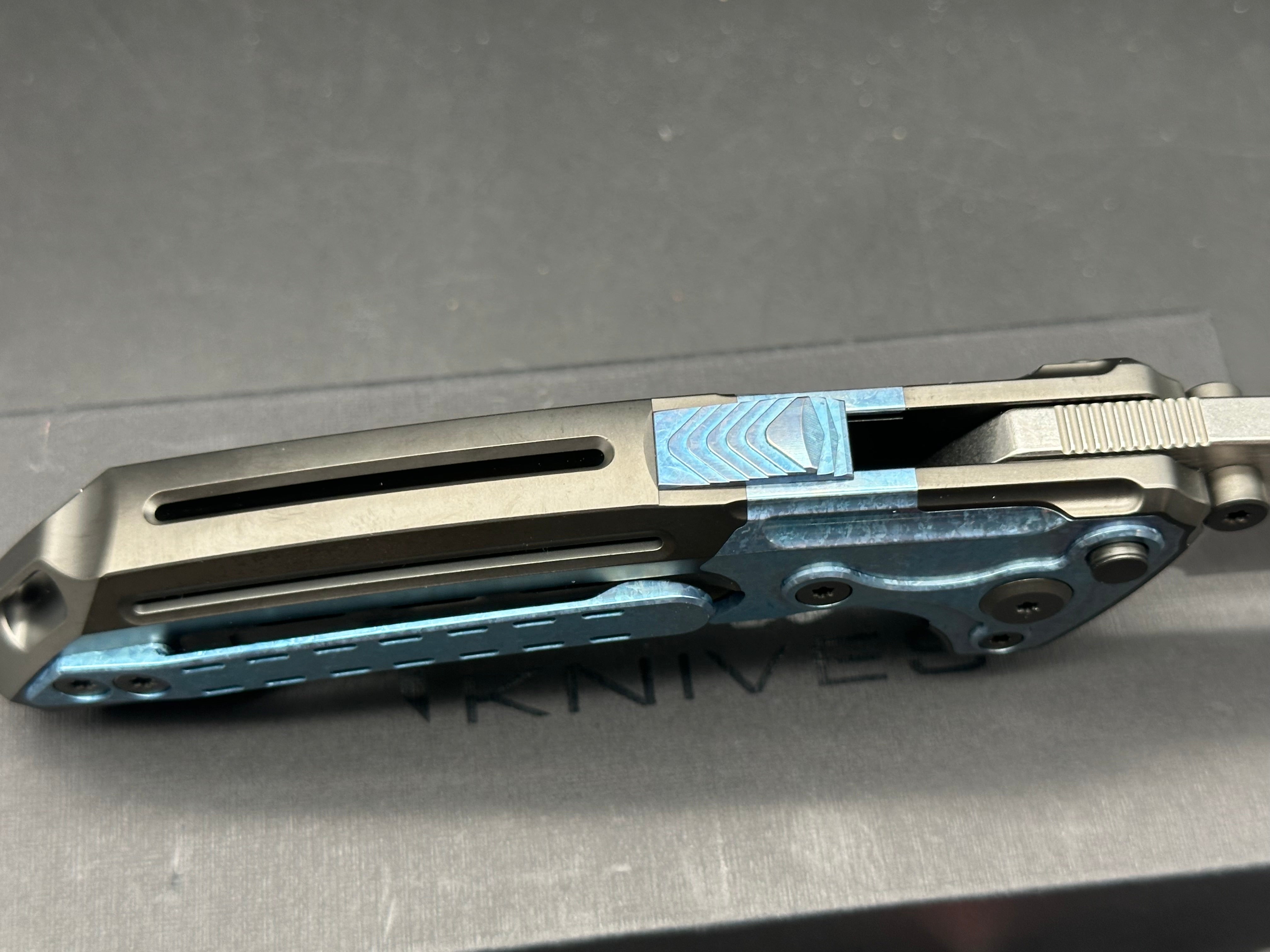 Reate Terminator T600 Framelock Titanium (3.75" Magnacut)