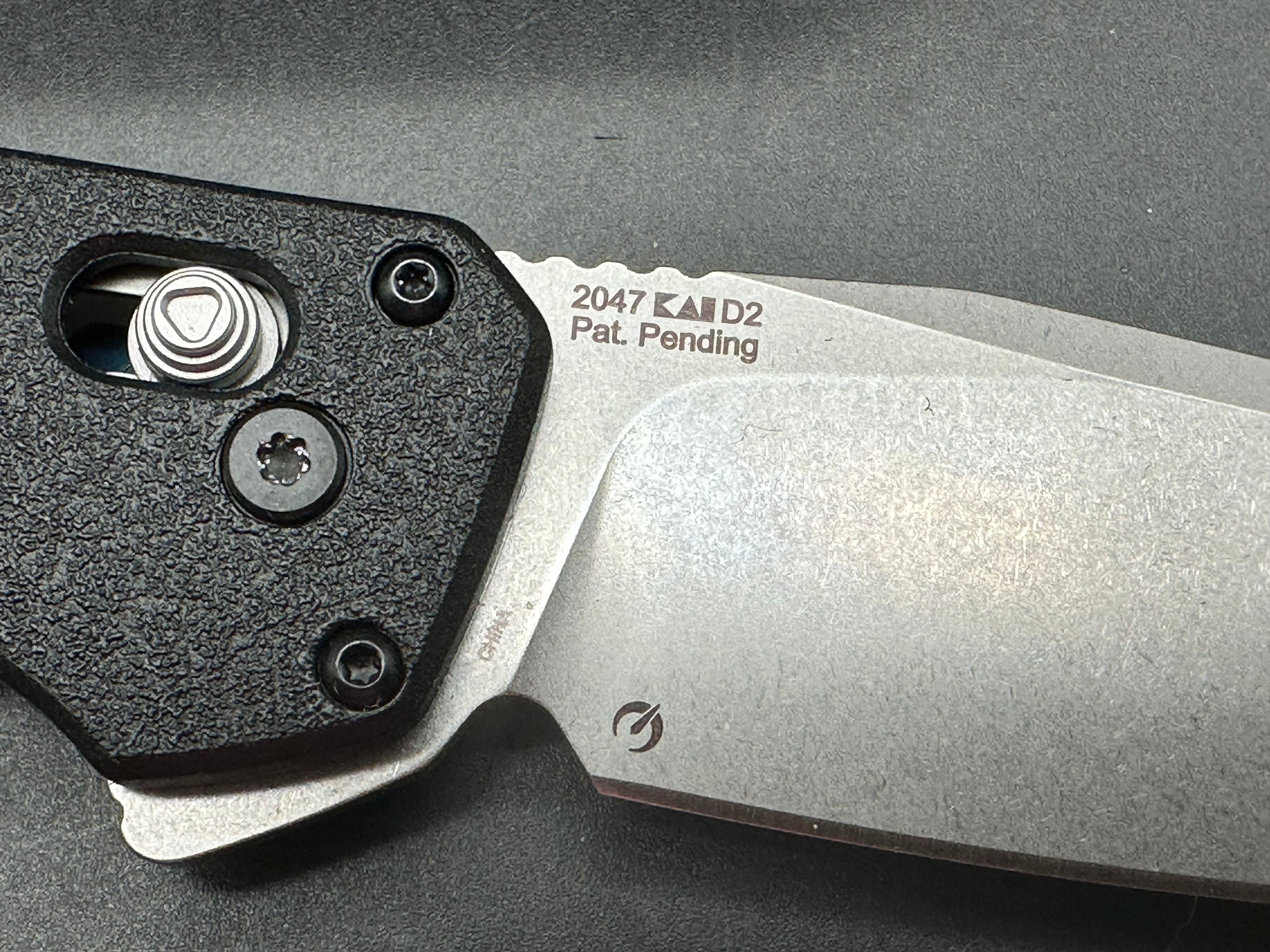 Kershaw Layup (Assist Opening), 3.4" D2 Stonewash Blade with Glass-Filled Nylon Handles