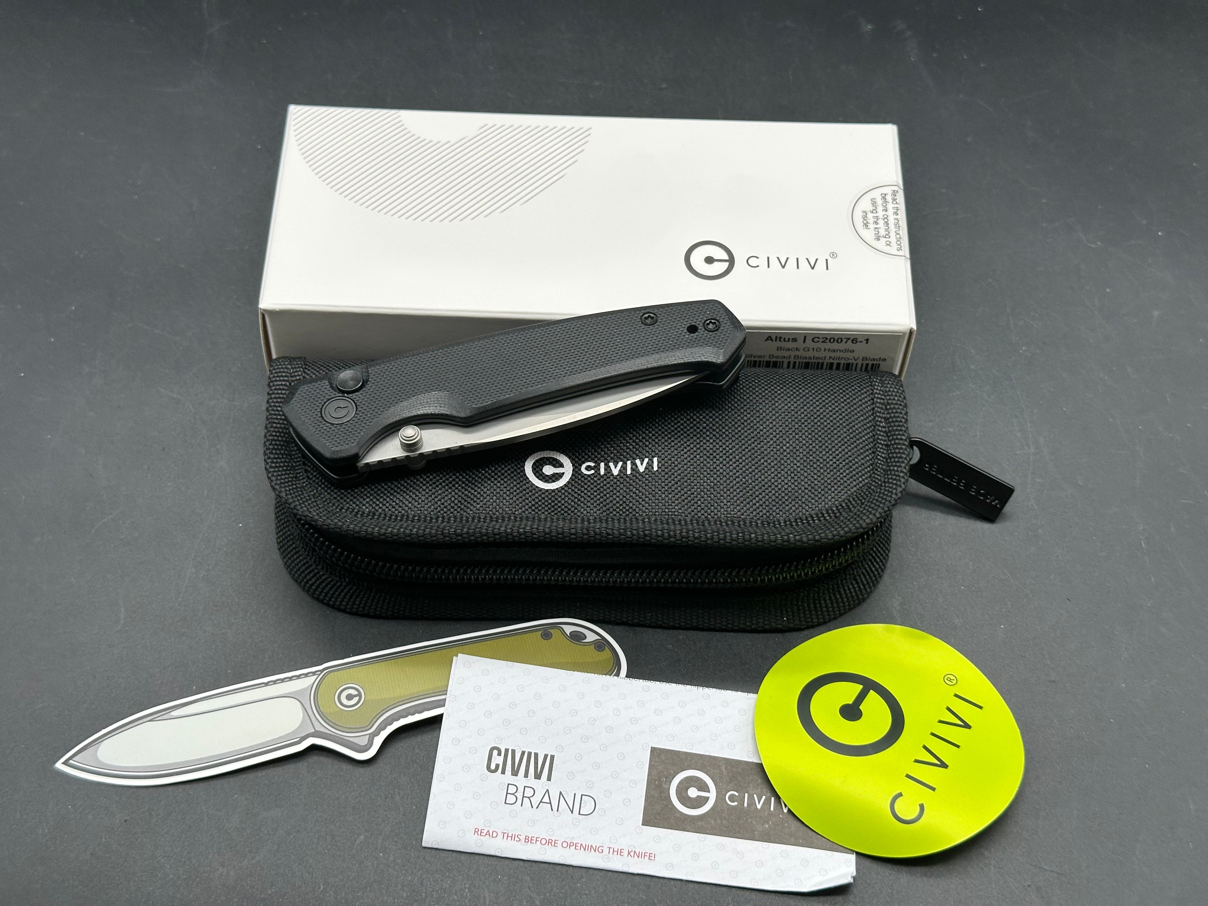 Civivi Altus black G10 Nitro V
