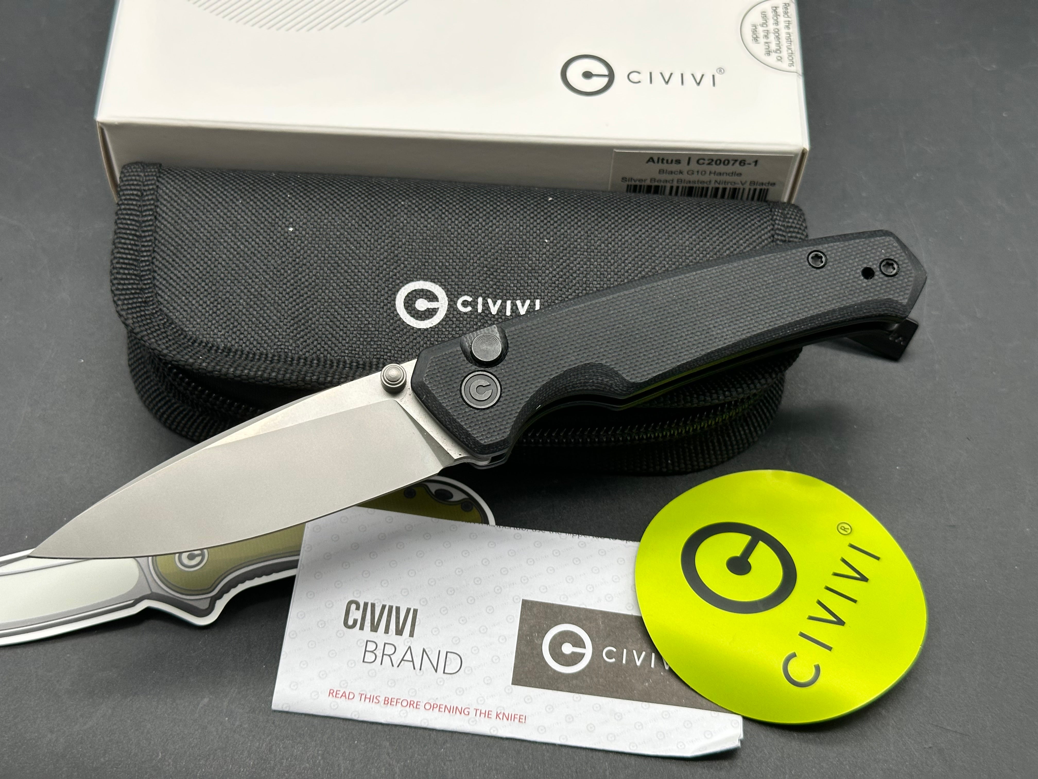 Civivi Altus black G10 Nitro V