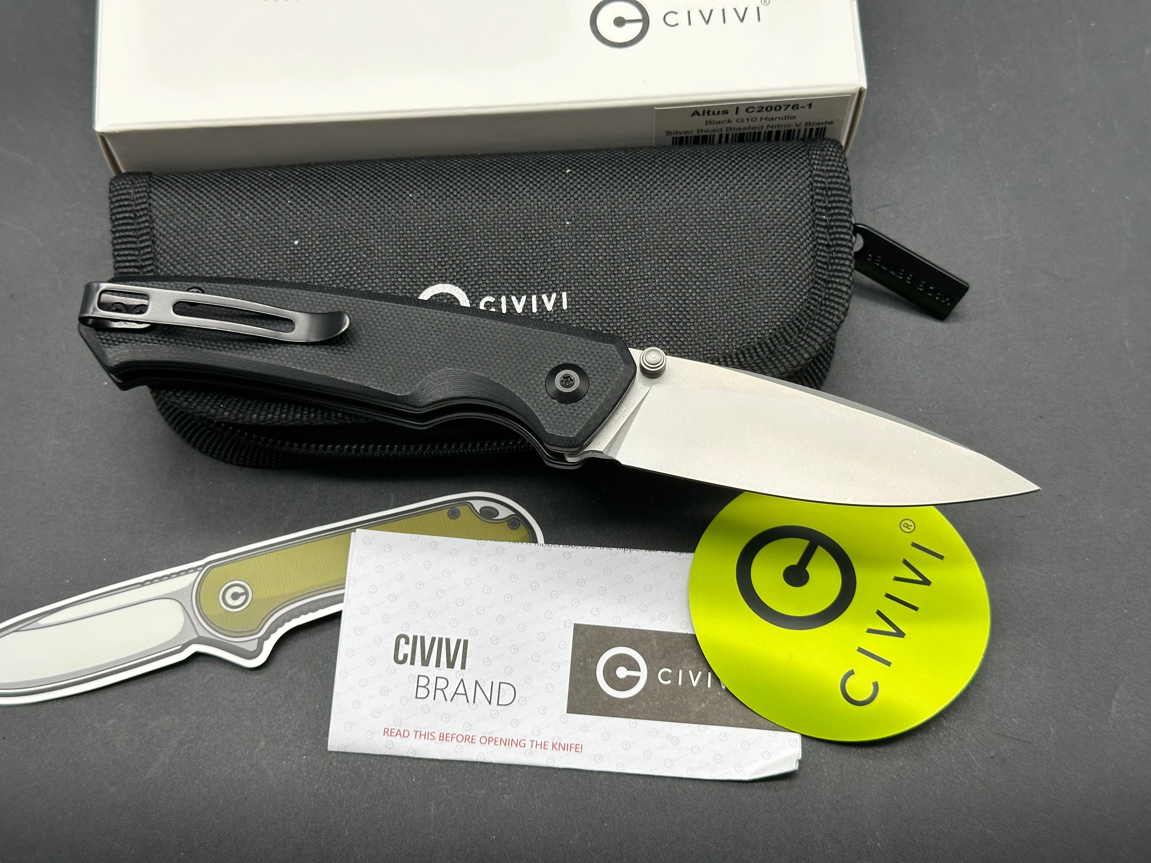 Civivi Altus black G10 Nitro V