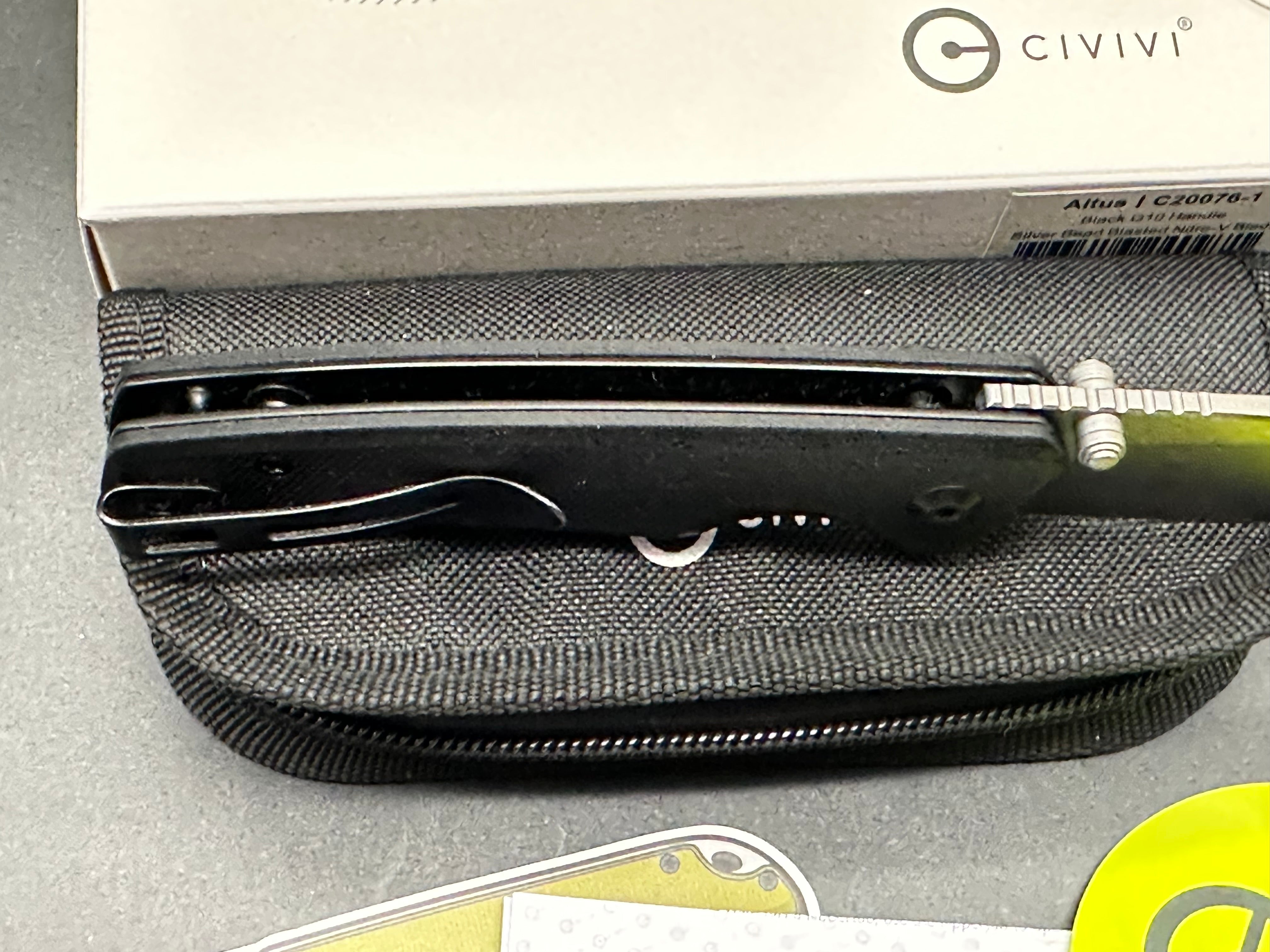 Civivi Altus black G10 Nitro V