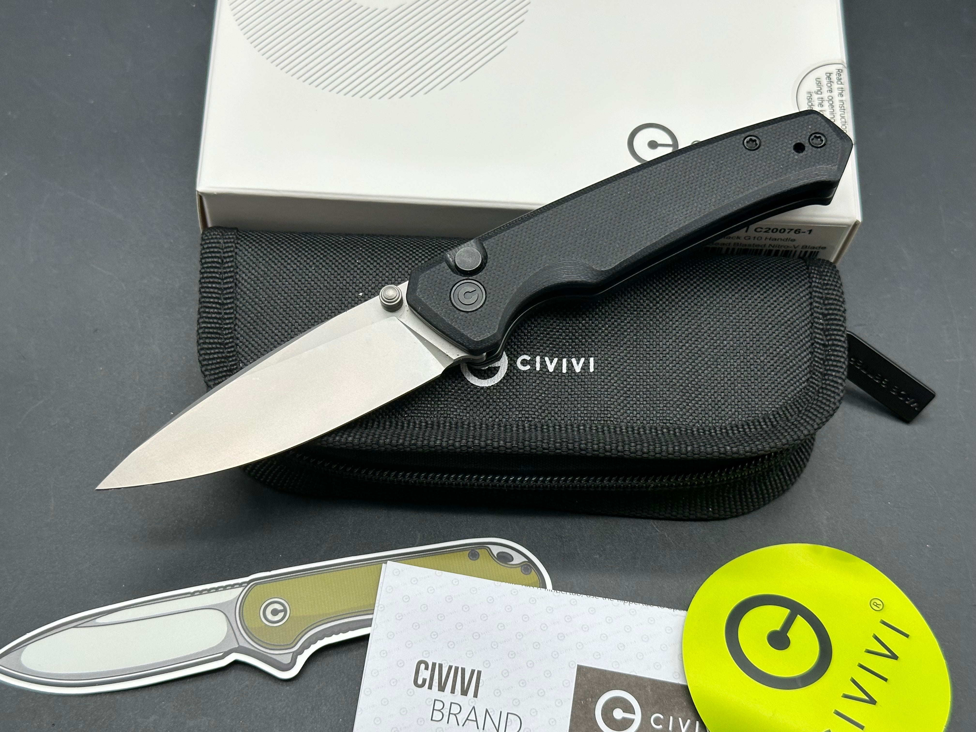 Civivi Altus black G10 Nitro V