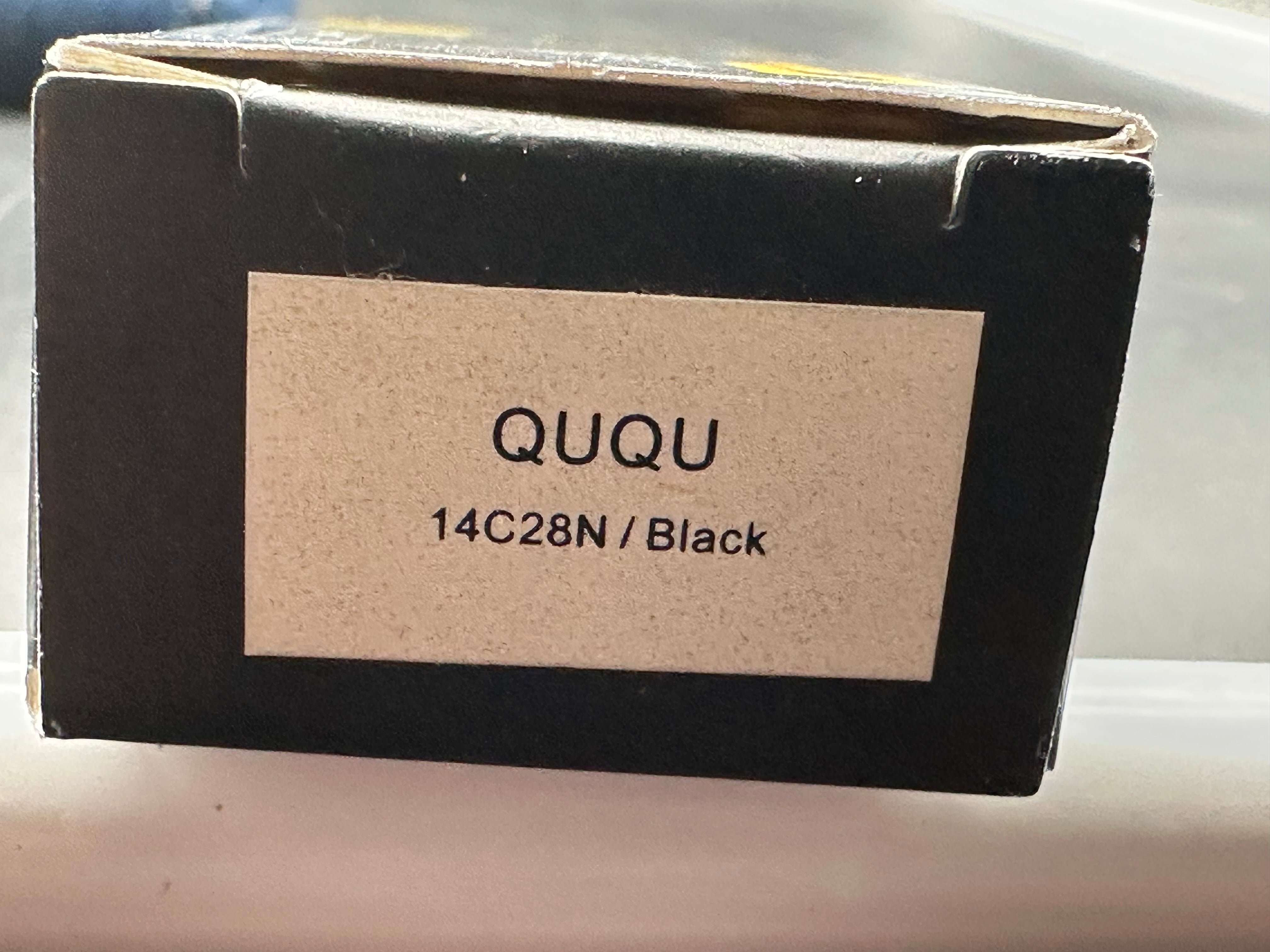 Bestech QUQU black with 14C28N blade (includes Kizer denim knife roll)