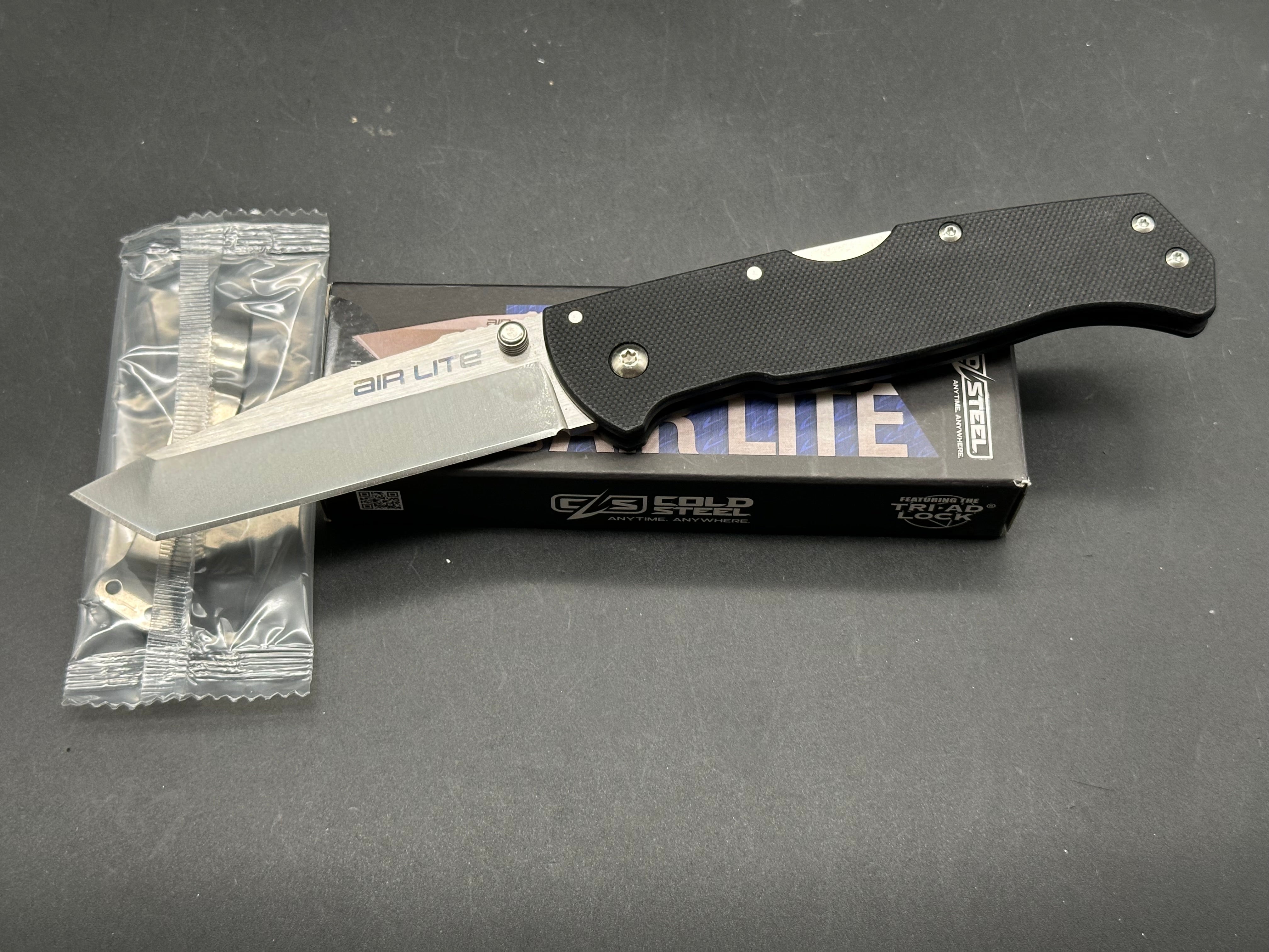 COLD STEEL AIR LITE TANTO AUS10A 3.5" G-10 