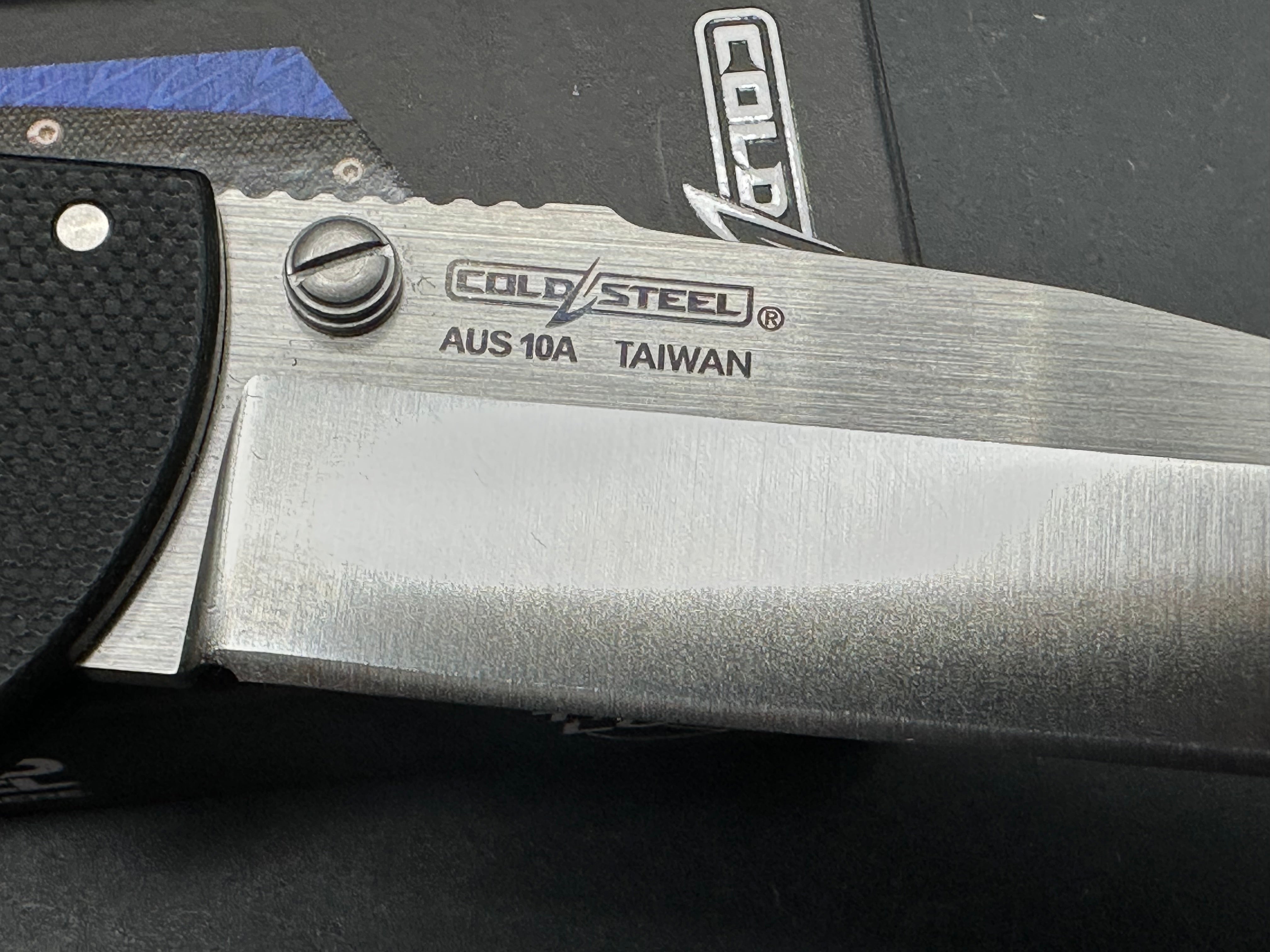 COLD STEEL AIR LITE TANTO AUS10A 3.5" G-10 