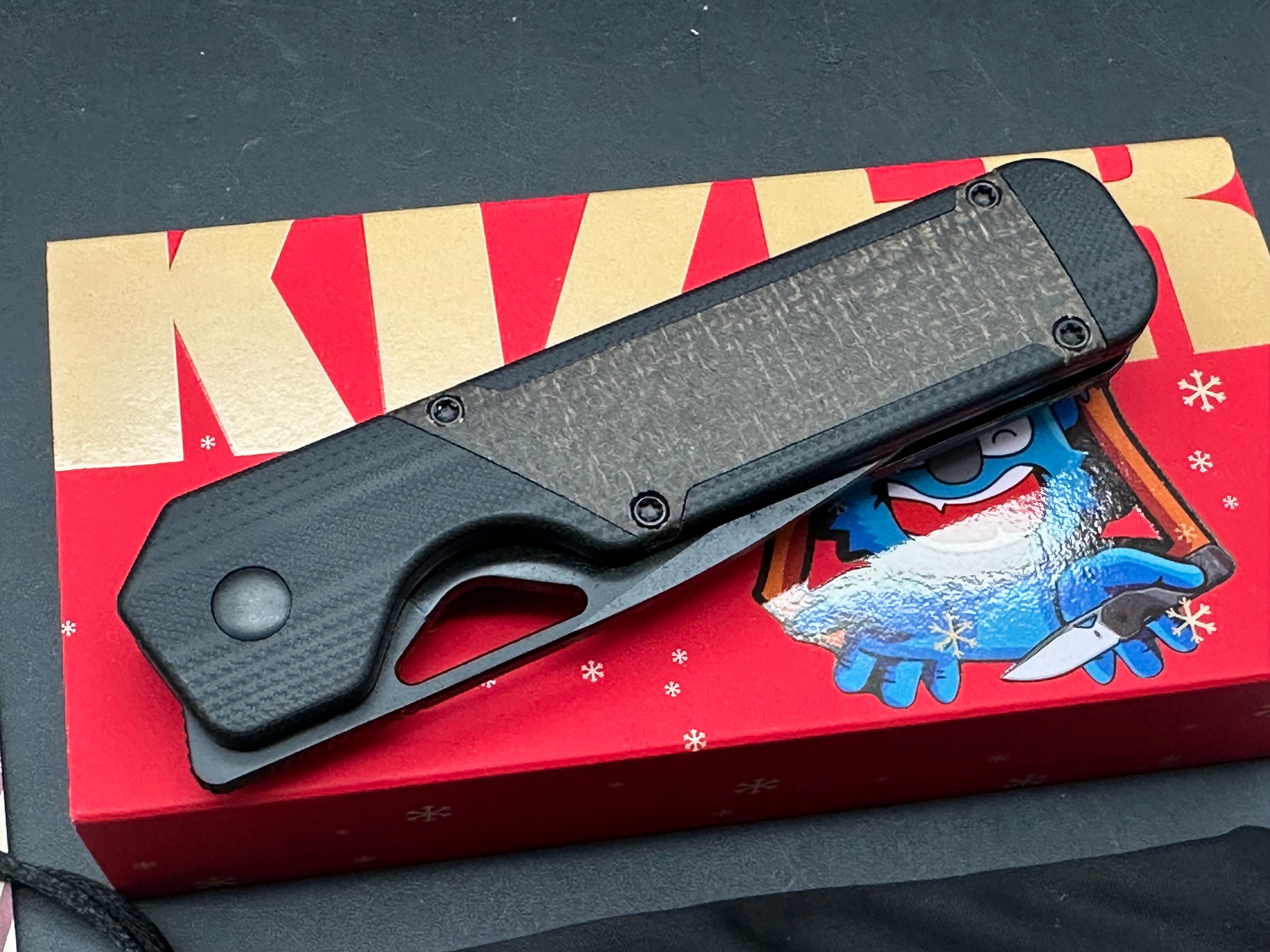 KIZER MILITAW 3.36" NITRO V G-IO/MICARTA