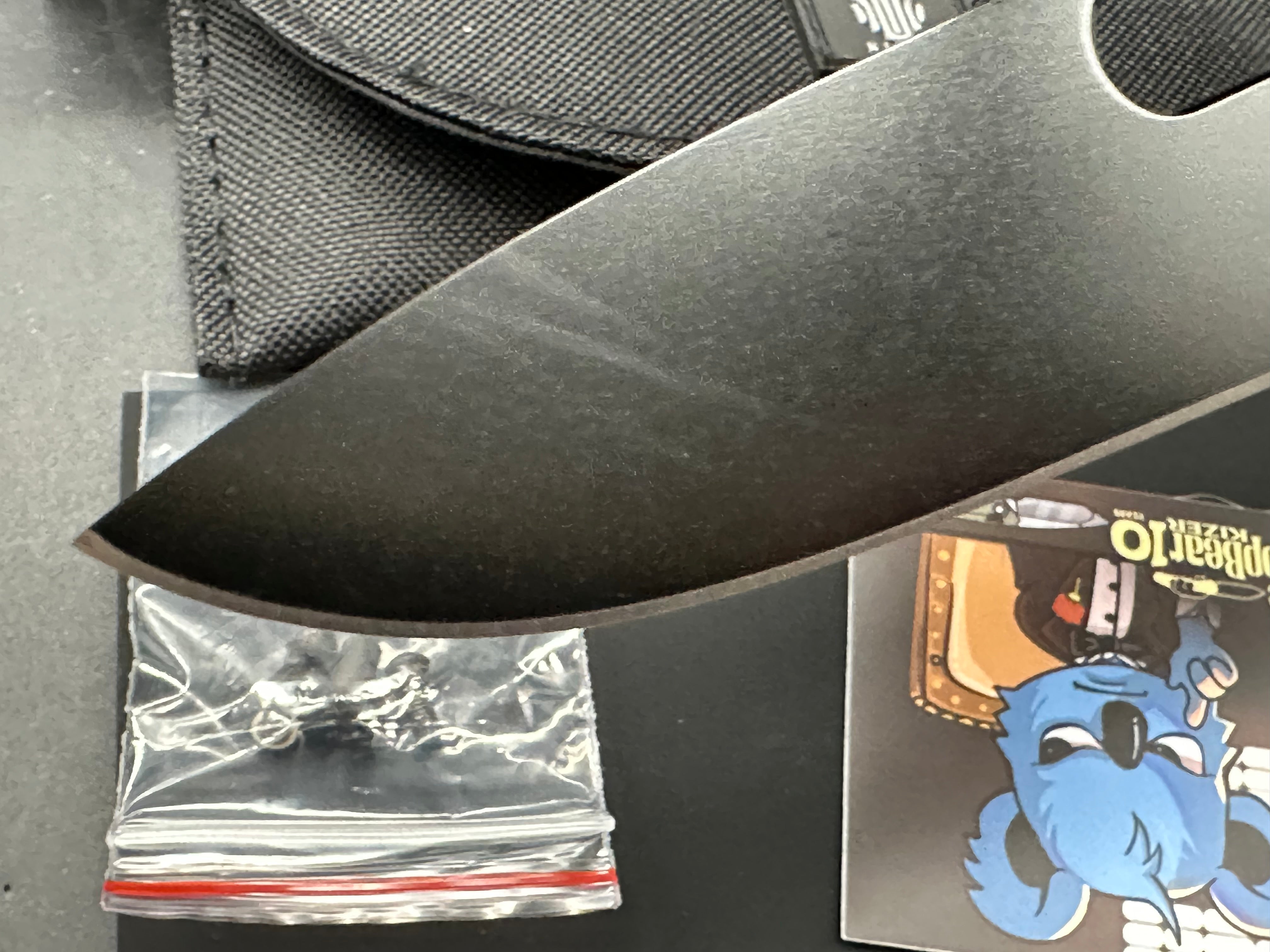 KIZER VARATAS 3.25" BLK Titanium