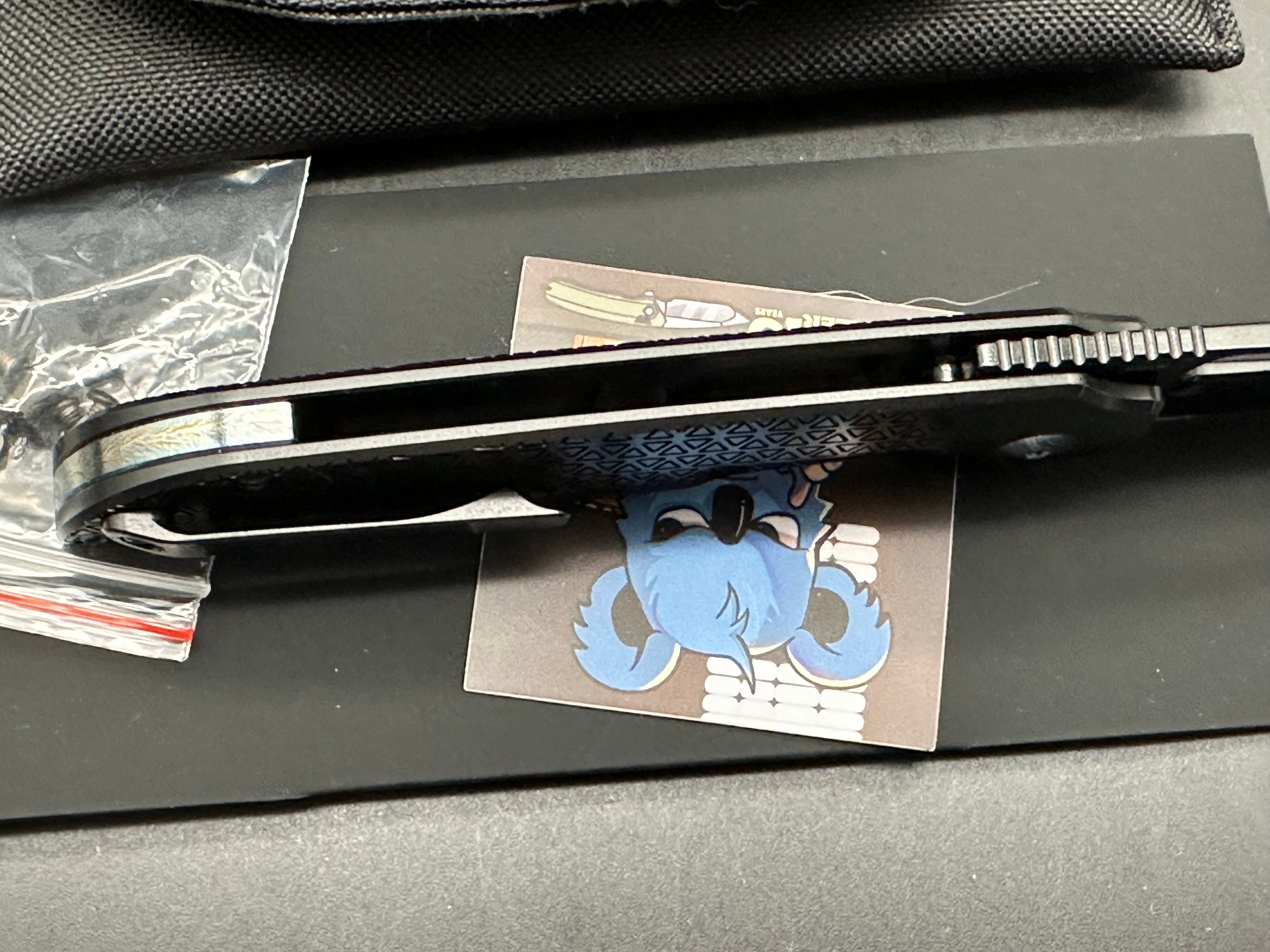 KIZER VARATAS 3.25" BLK Titanium